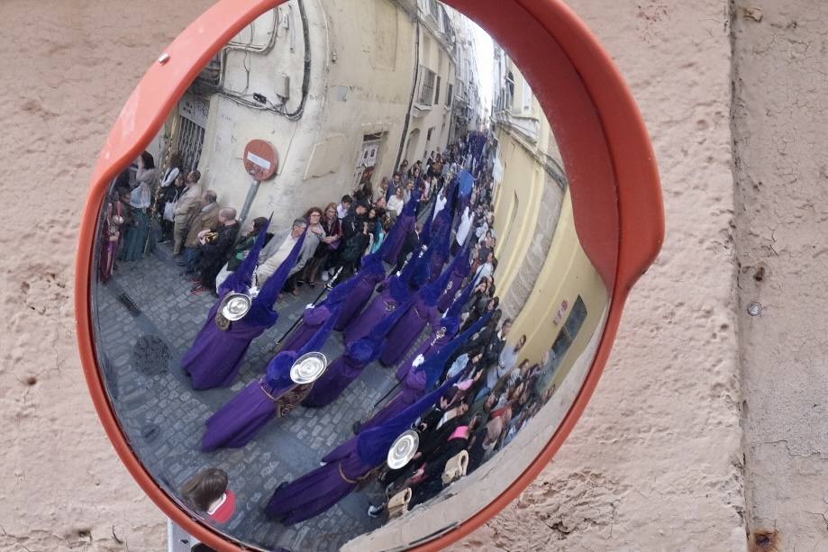 Fotos: Afligidos, el Jueves Santo en Cádiz