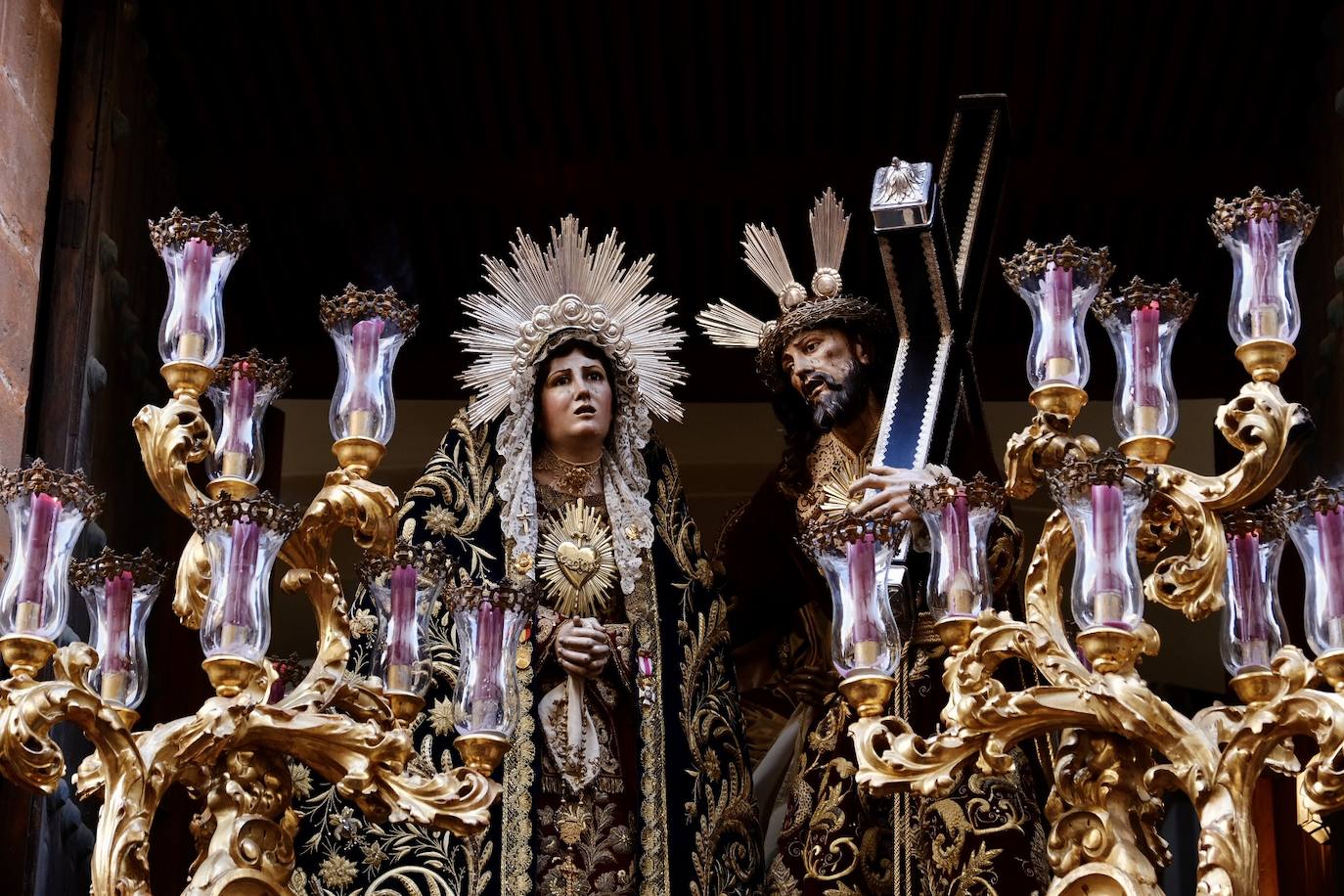Fotos: Afligidos, el Jueves Santo en Cádiz