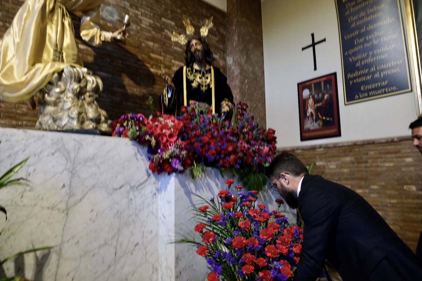 Fotos: Ofrenda floral en San Severiano