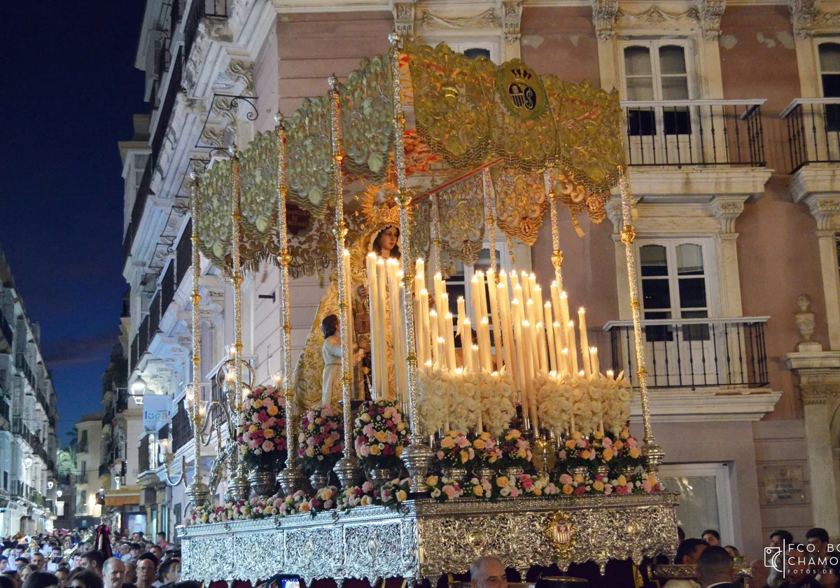 Virgen de la Merced en Cádiz