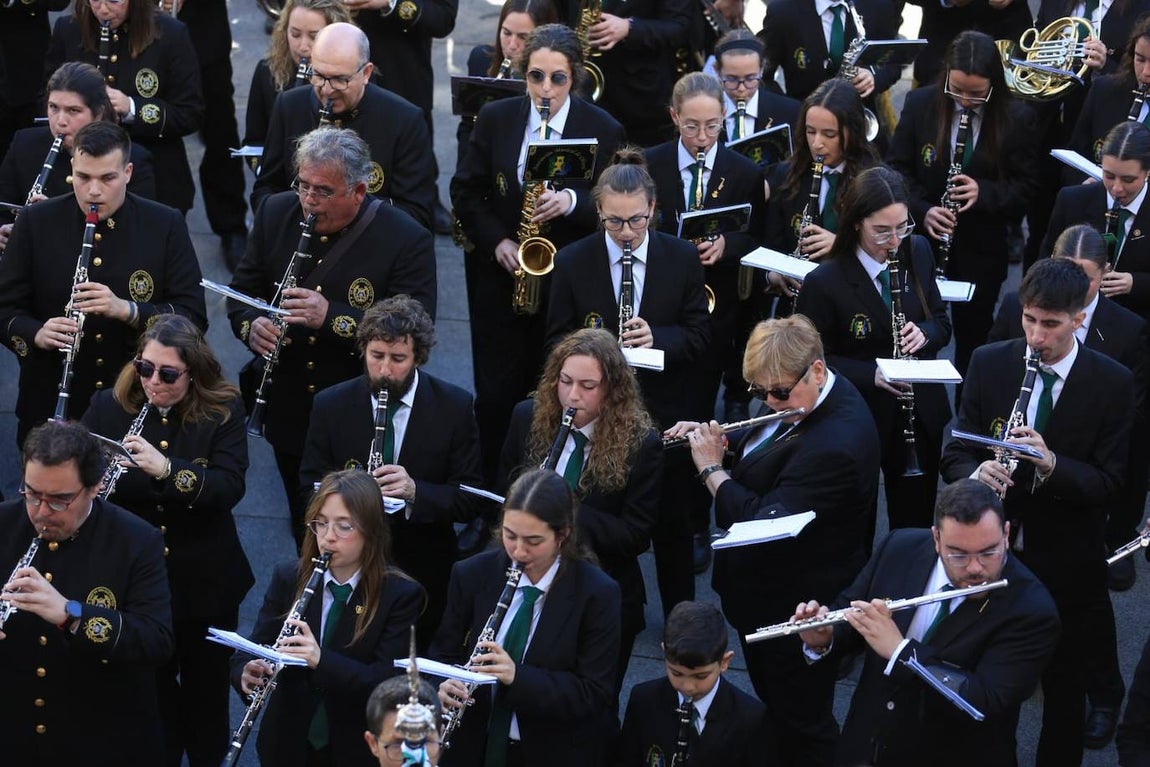 Fotos: pasacalles de bandas en el III Congreso Andaluz de Música de Semana Santa