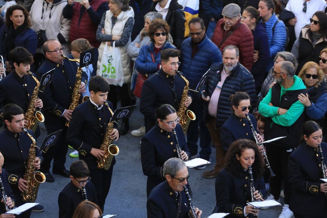 Fotos: pasacalles de bandas en el III Congreso Andaluz de Música de Semana Santa
