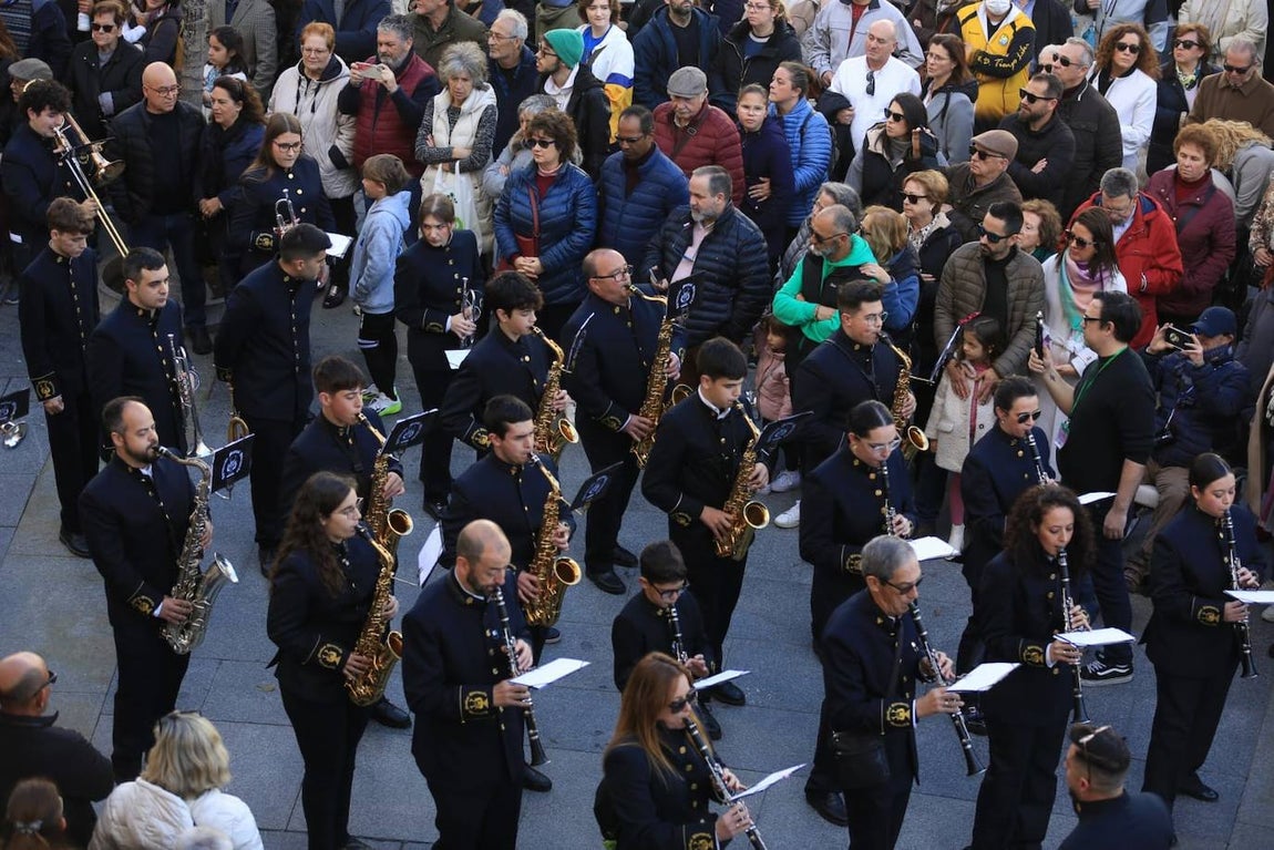 Fotos: pasacalles de bandas en el III Congreso Andaluz de Música de Semana Santa