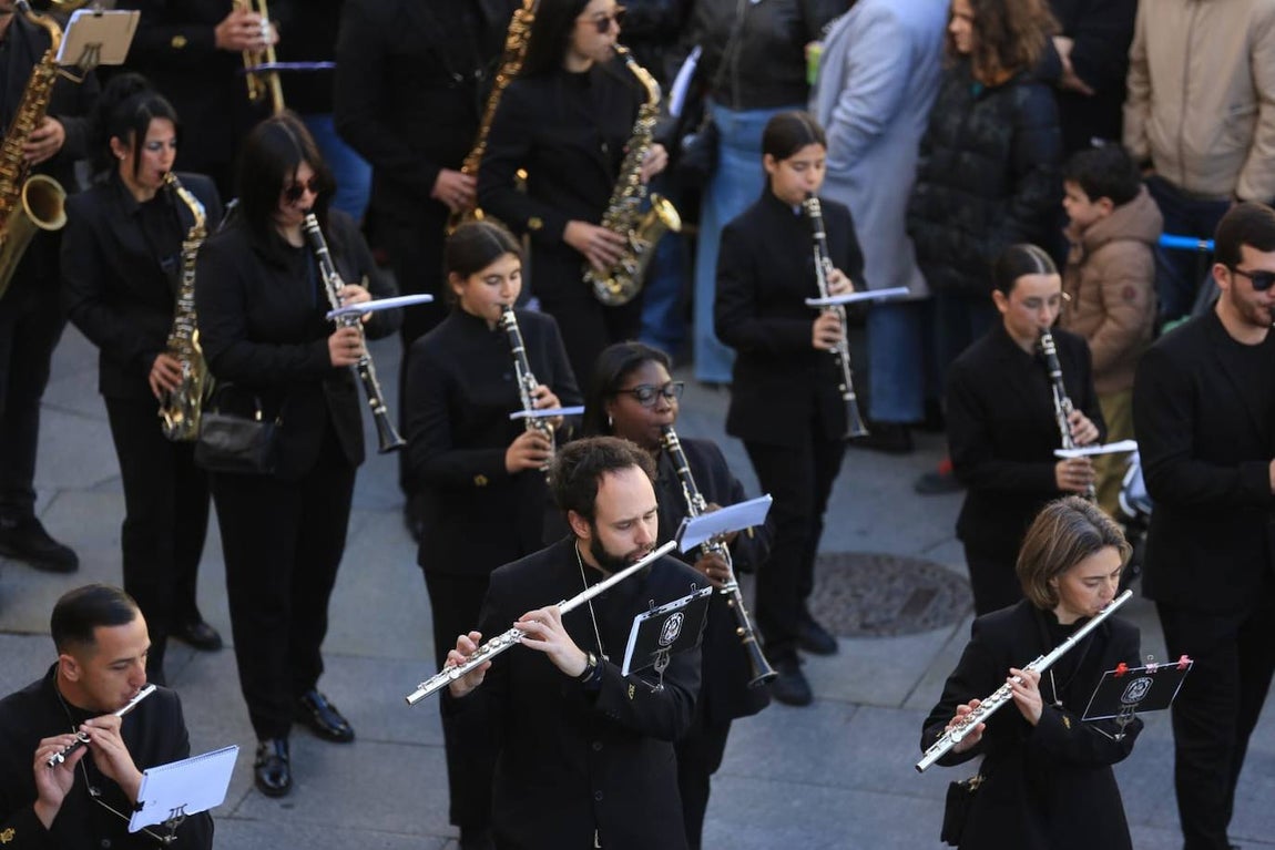 Fotos: pasacalles de bandas en el III Congreso Andaluz de Música de Semana Santa