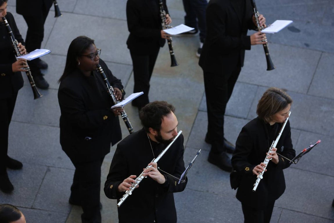 Fotos: pasacalles de bandas en el III Congreso Andaluz de Música de Semana Santa