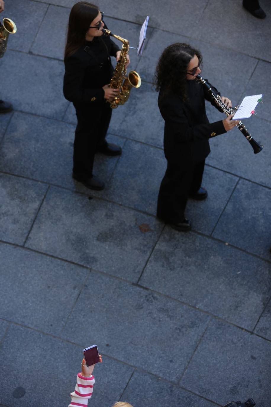 Fotos: pasacalles de bandas en el III Congreso Andaluz de Música de Semana Santa