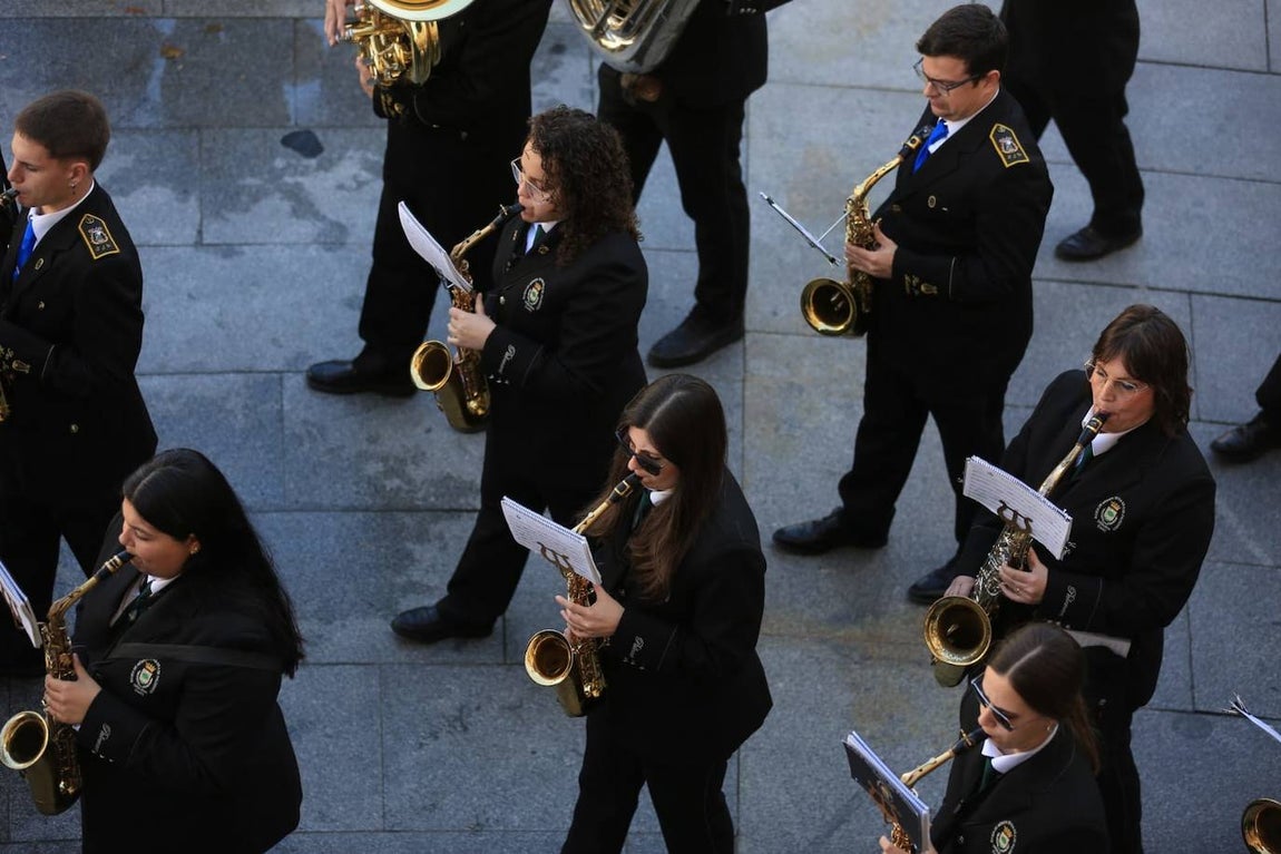 Fotos: pasacalles de bandas en el III Congreso Andaluz de Música de Semana Santa