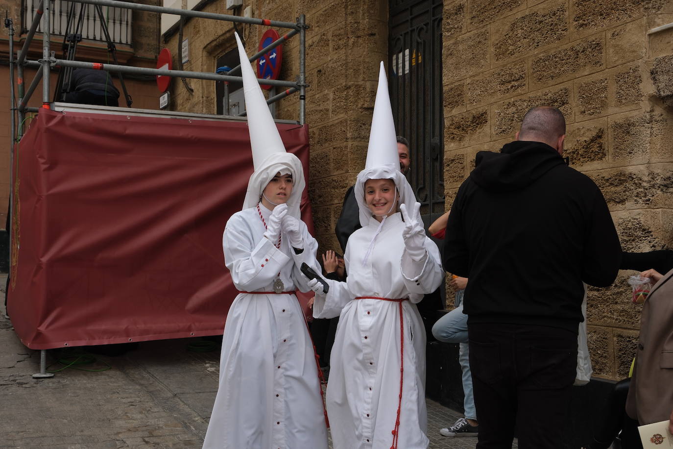 Fotos: Sagrada Cena el Domingo de Ramos en la Semana Santa de Cádiz 2024