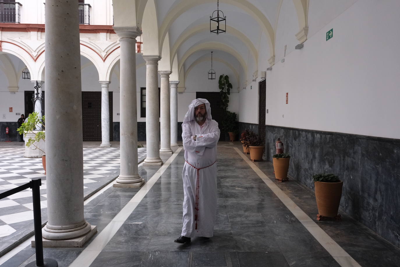 Fotos: Sagrada Cena el Domingo de Ramos en la Semana Santa de Cádiz 2024