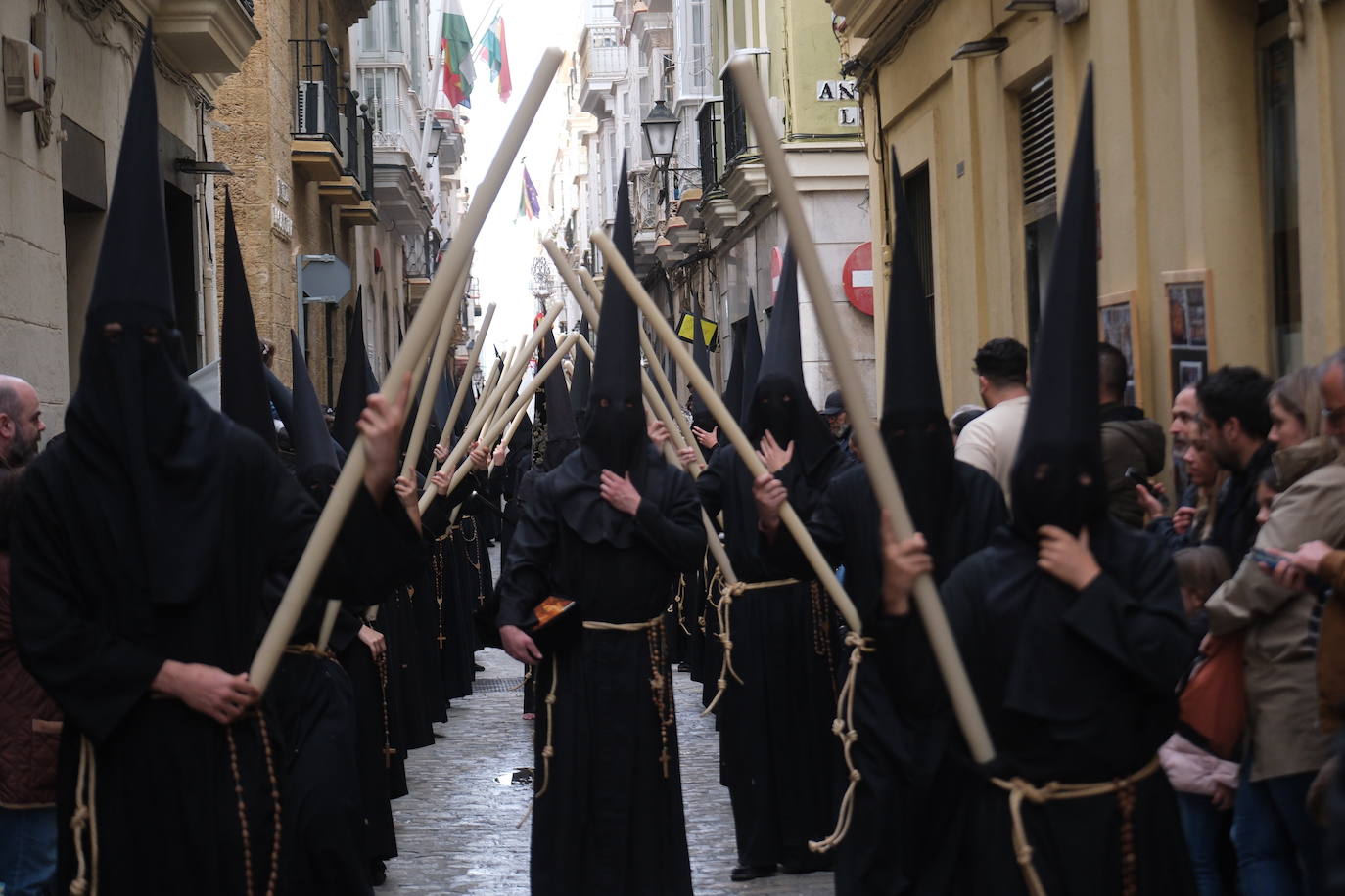 Fotos: Caminito en el Miércoles Santo de la Semana Santa de Cádiz 2024