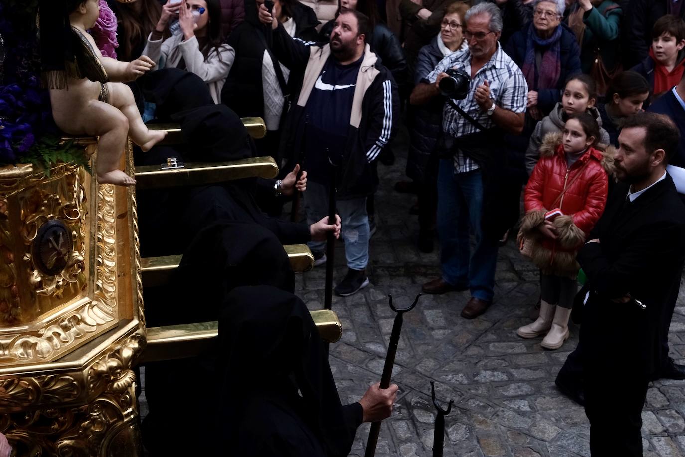 Fotos: Caminito en el Miércoles Santo de la Semana Santa de Cádiz 2024