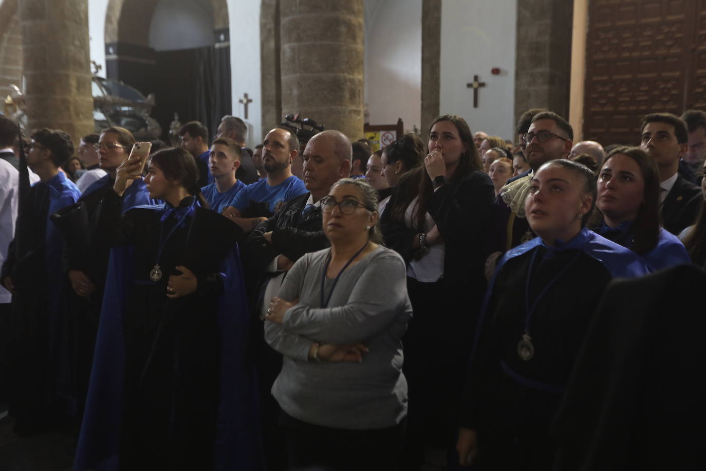 Fotos: Las Aguas en el Miércoles Santo de la Semana Santa de Cádiz 2024