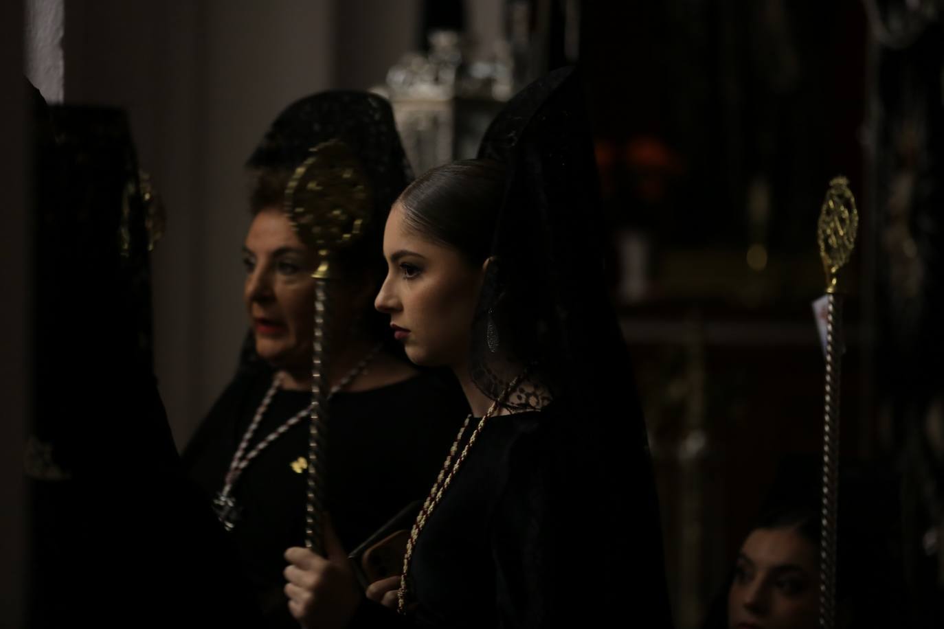 Fotos: Sentencia en el Miércoles Santo de la Semana Santa de Cádiz 2024