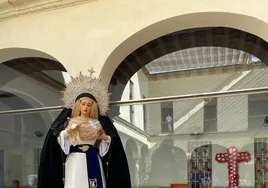 La Virgen de los Desamparados del Caído visita este domingo la residencia de ancianos de San Juan de Dios
