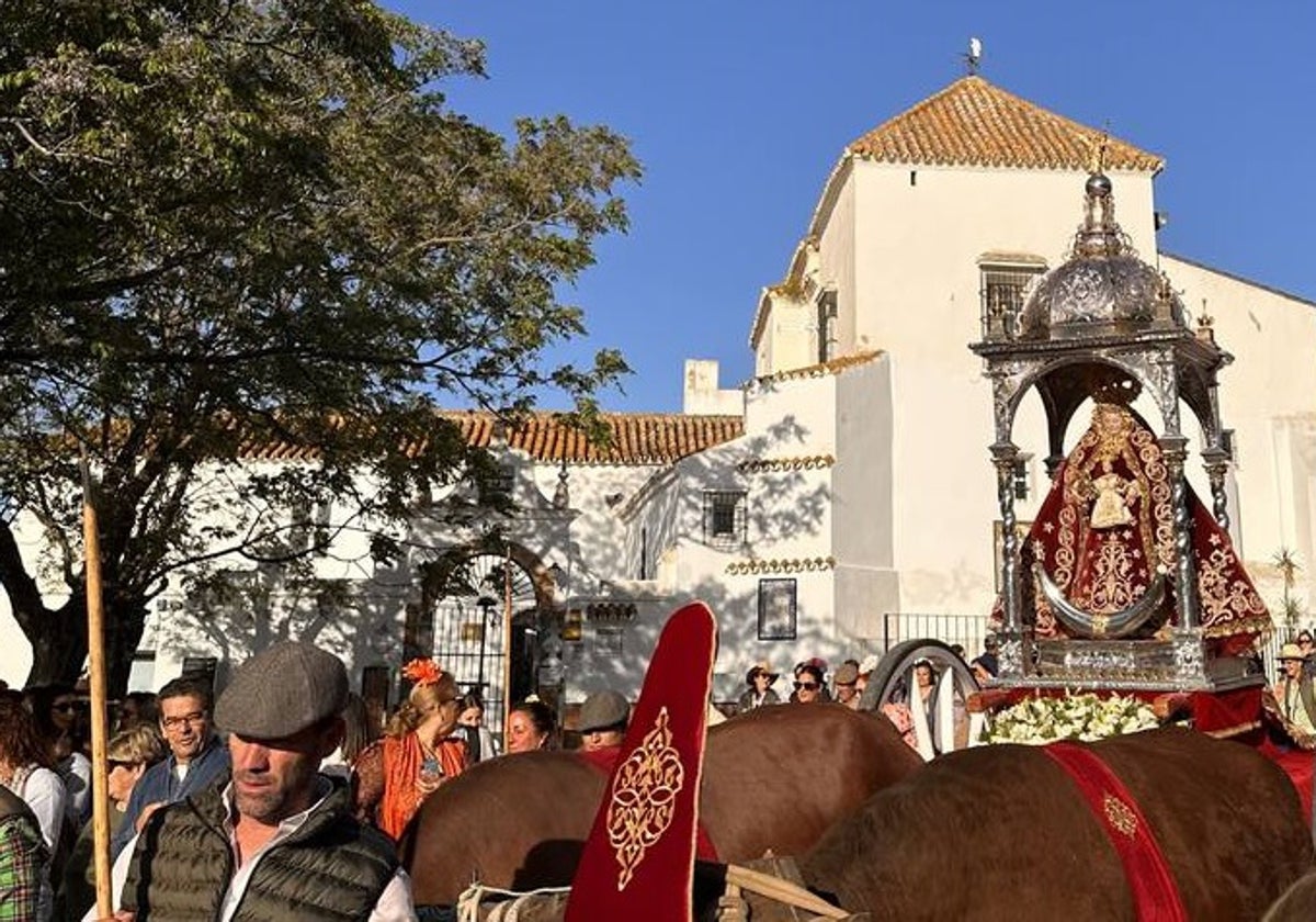 La Virgen de los Santos regresa este domingo a su Santuario