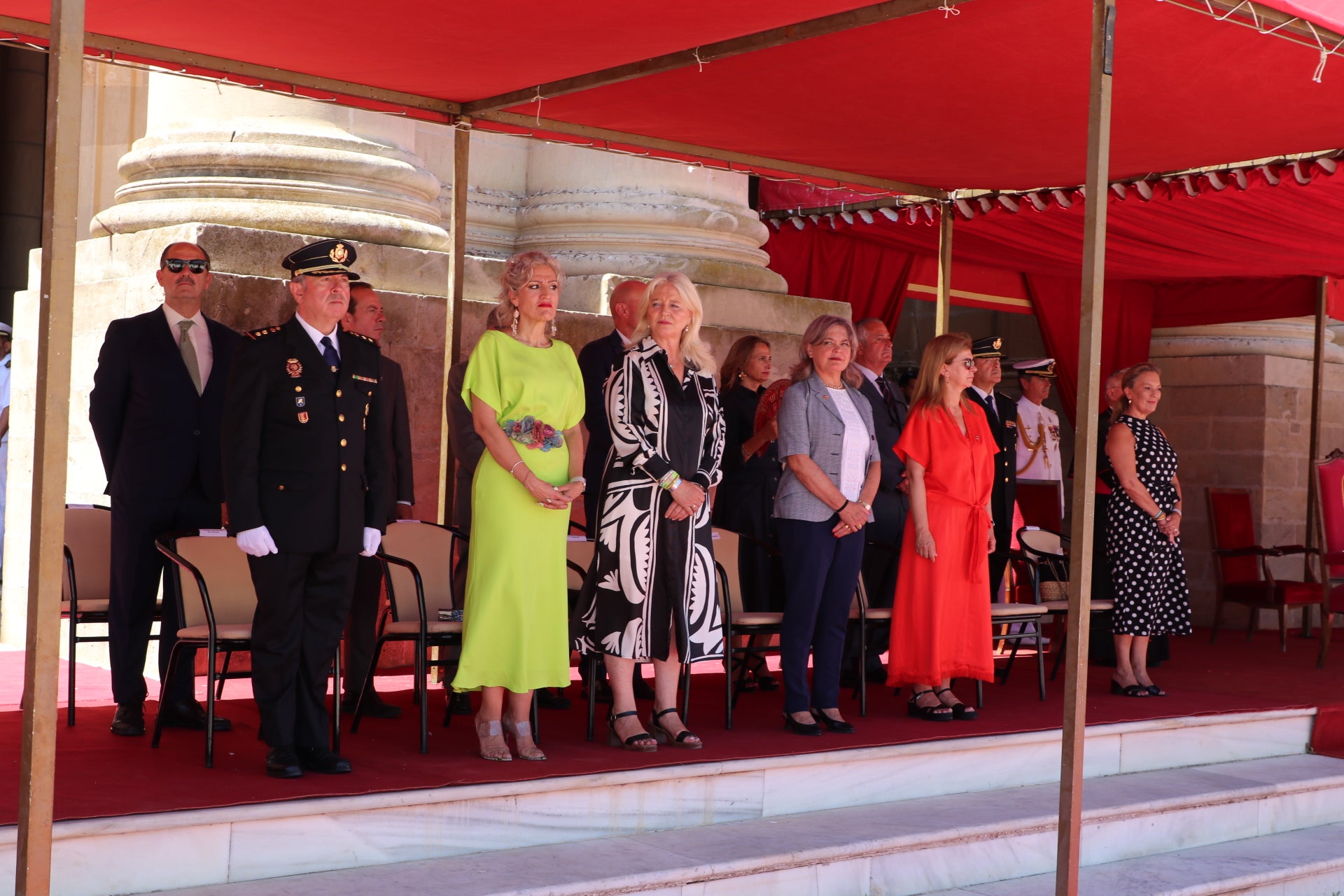 La Armada ha celebrado a su patrona en la Escuela de Suboficiales de la Armada en San Fernando 