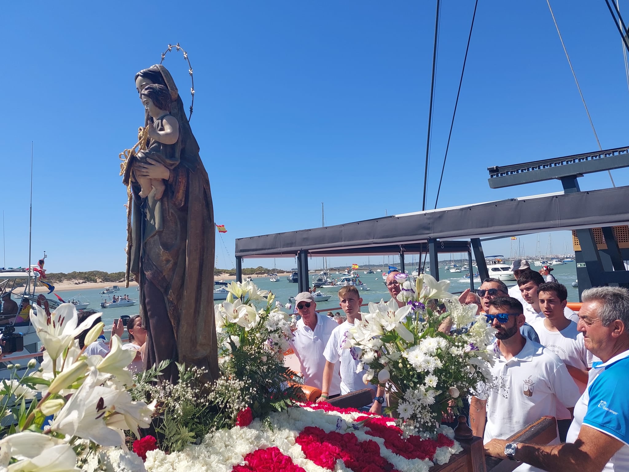 Virgen del Carmen Atunera en Chiclana