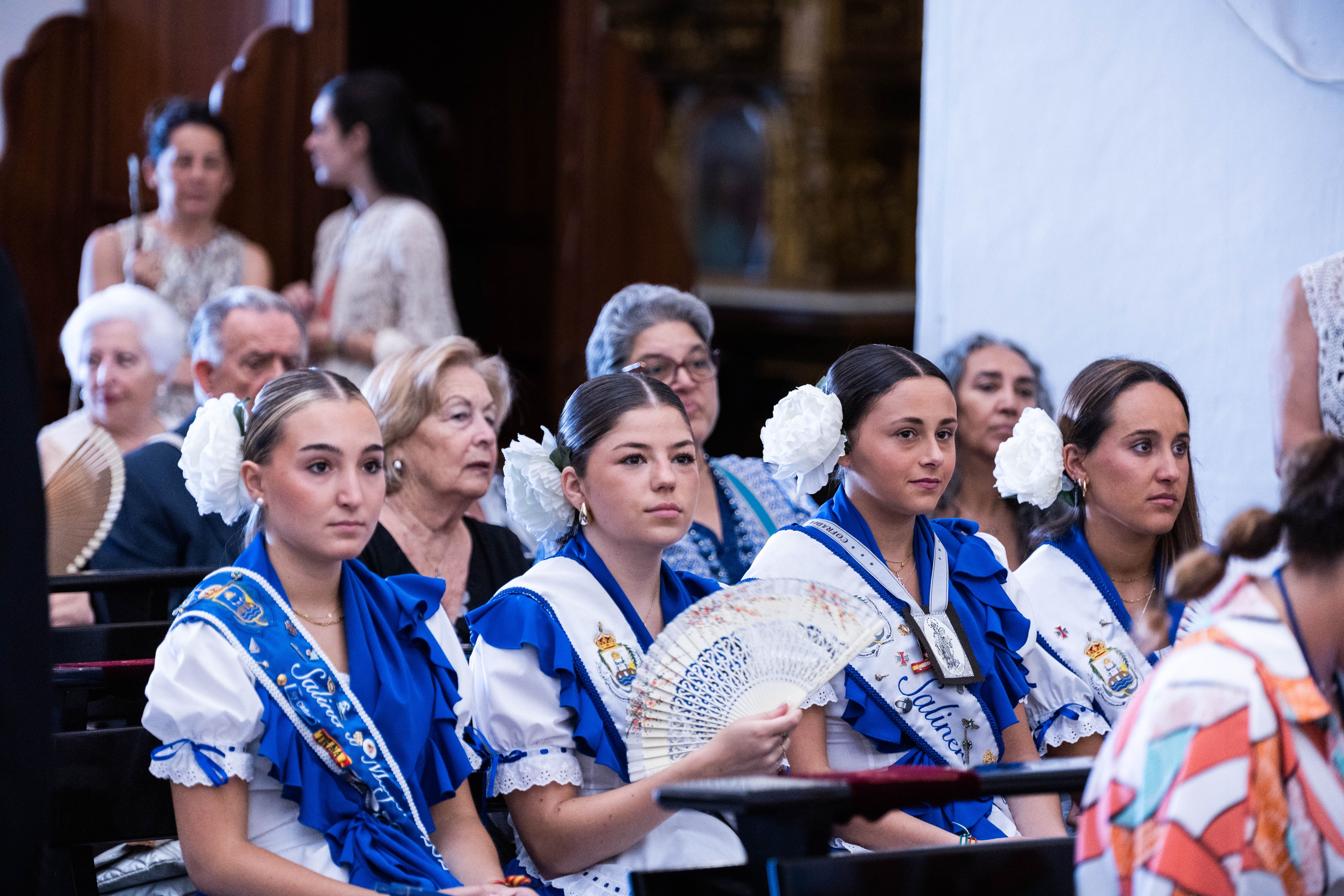 Solemne función religiosa en San Fernando