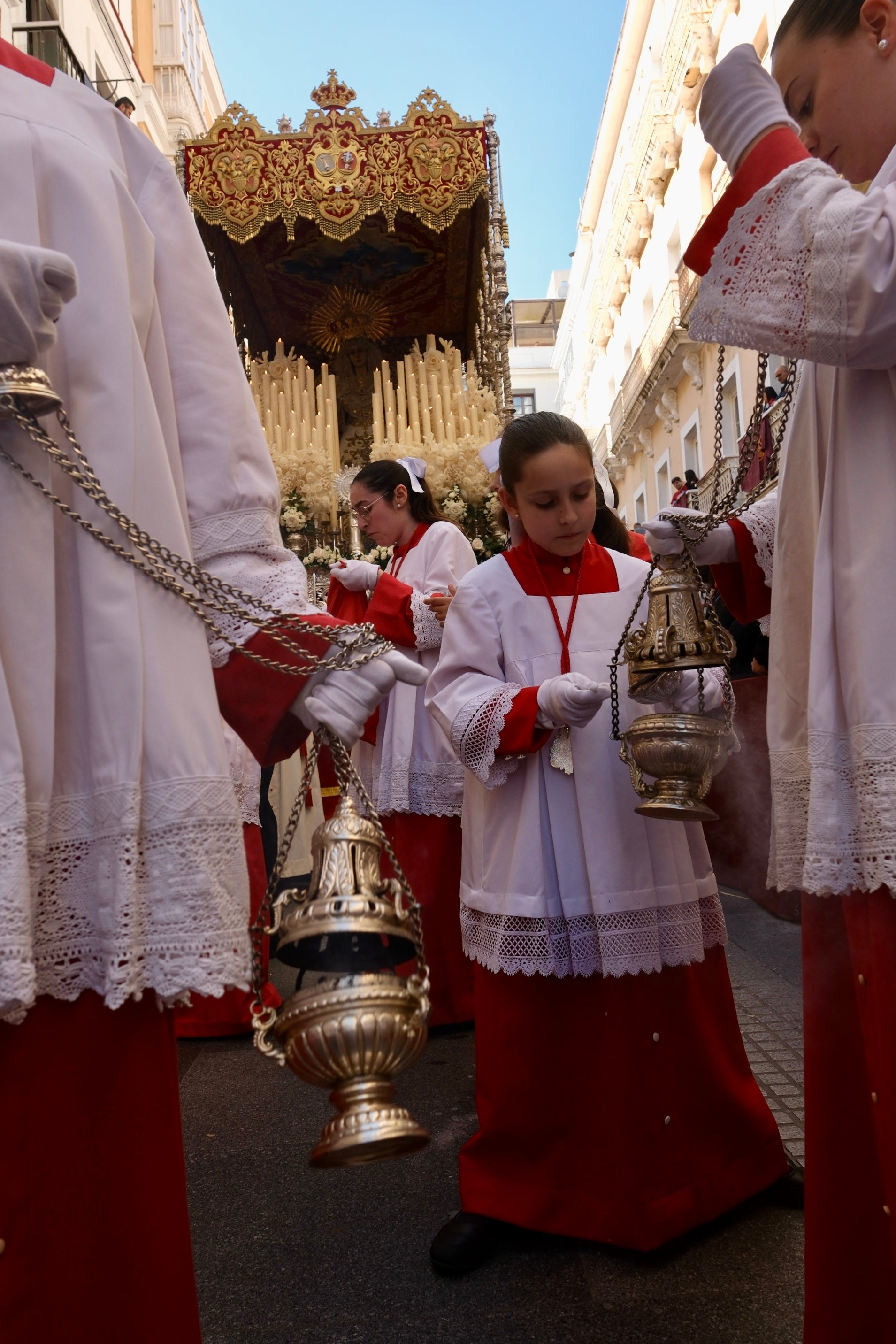 Las imágenes de Las Penas en la Semana Santa de Cádiz 2025