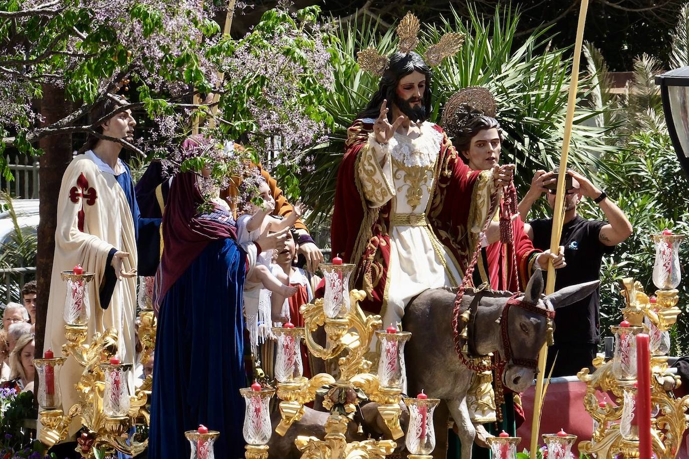Las imágenes de la Borriquita en la Semana Santa de Cádiz 2025