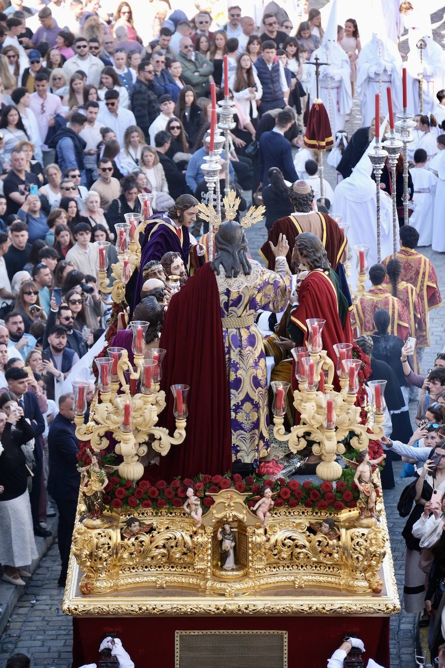 Las imágenes de la Sagrada Cena en la Semana Santa de Cádiz 2025