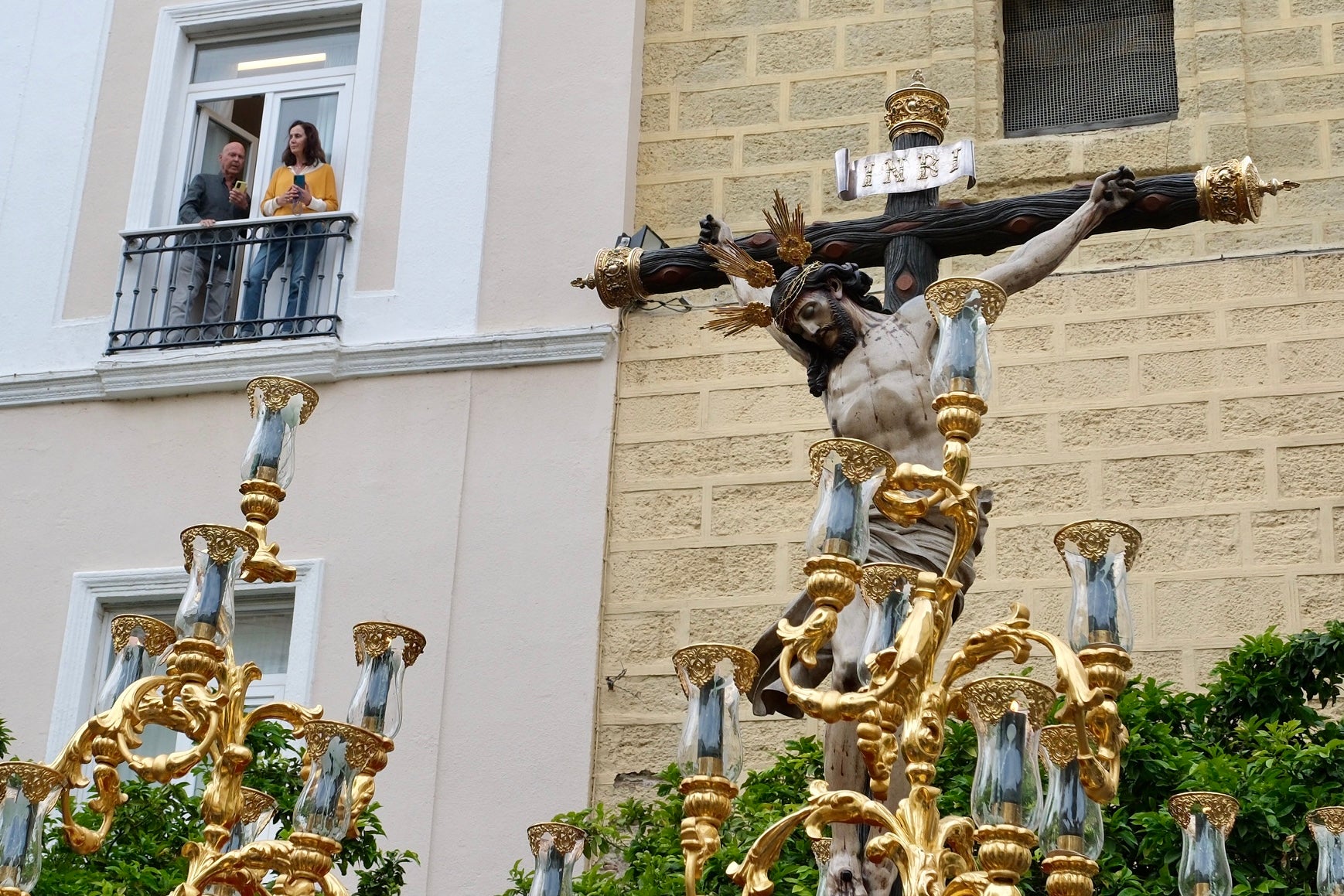 Las imágenes de Vera-Cruz en la Semana Santa de Cádiz 2025