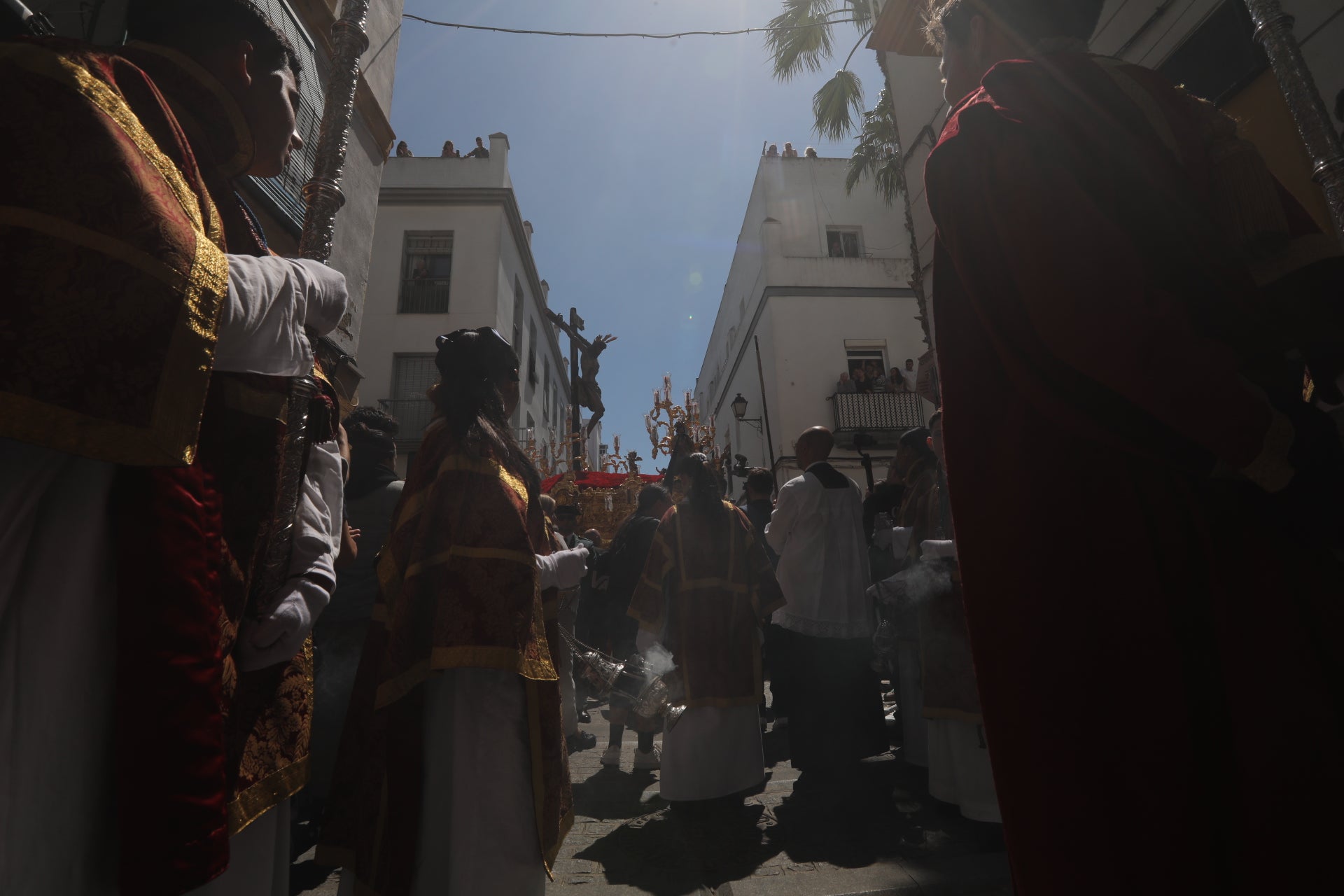 Las imágenes de La Palma en la Semana Santa de Cádiz 2025