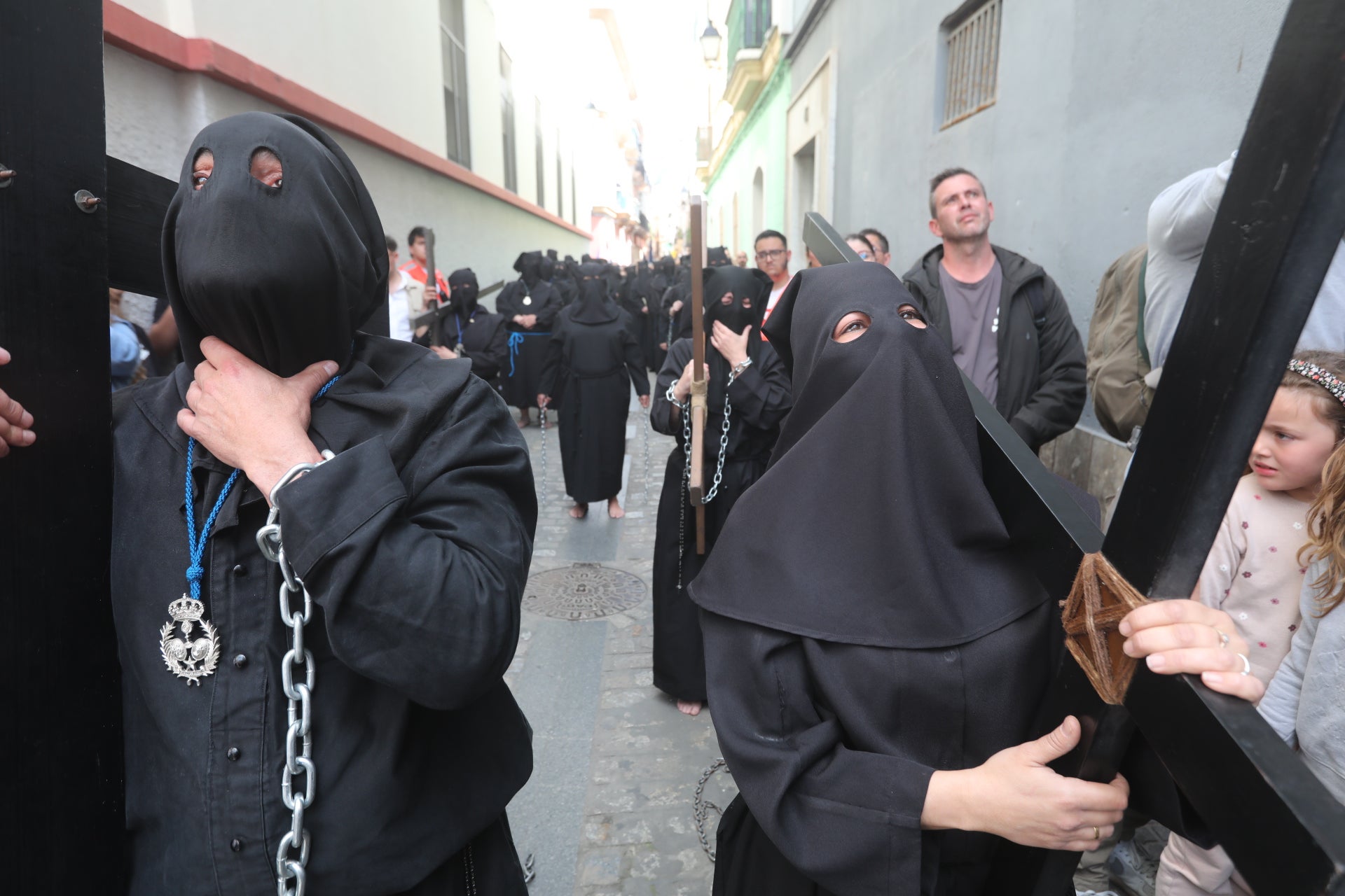 Las imágenes de La Palma en la Semana Santa de Cádiz 2025