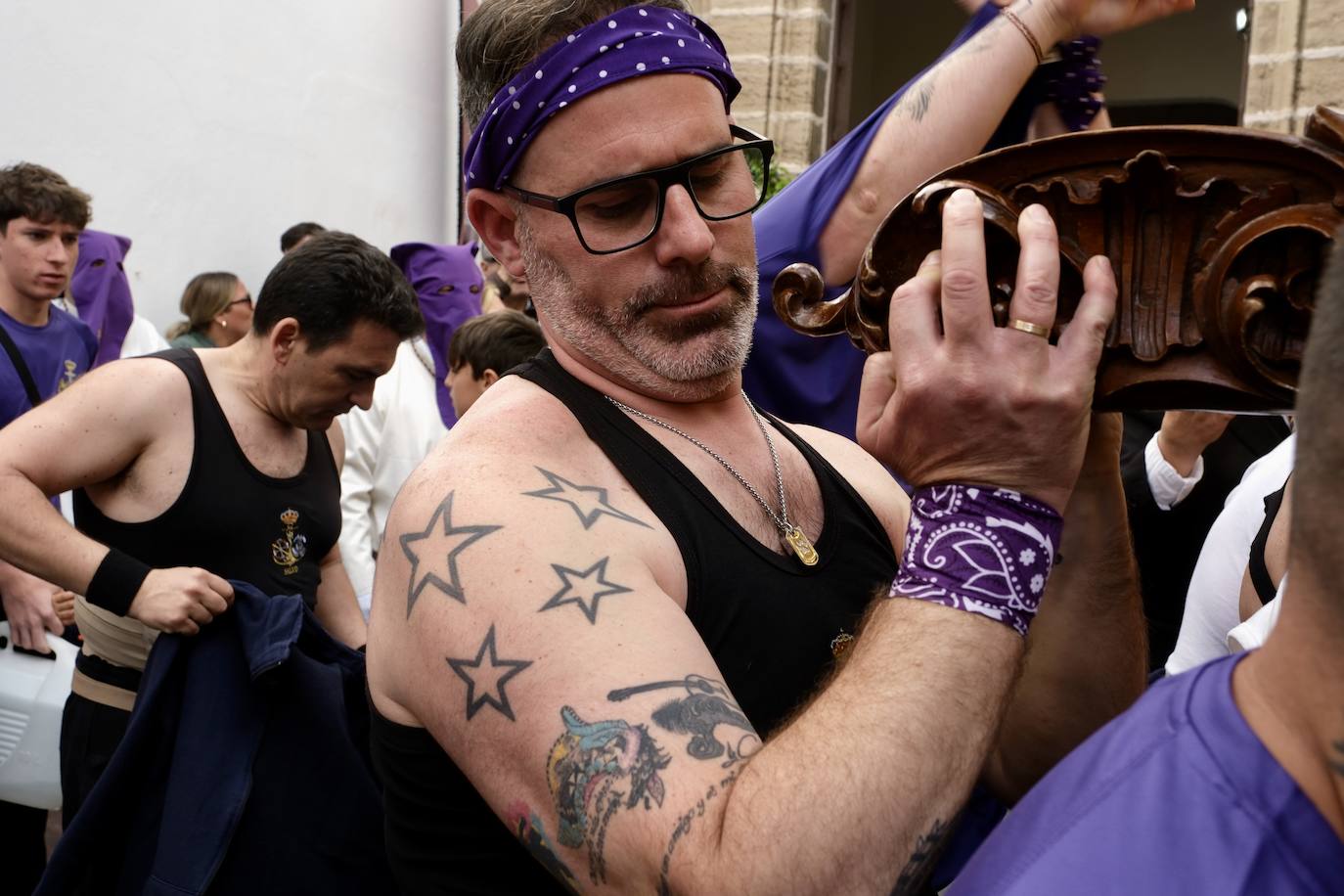 Las imágenes de Cigarreras en la Semana Santa de Cádiz 2025