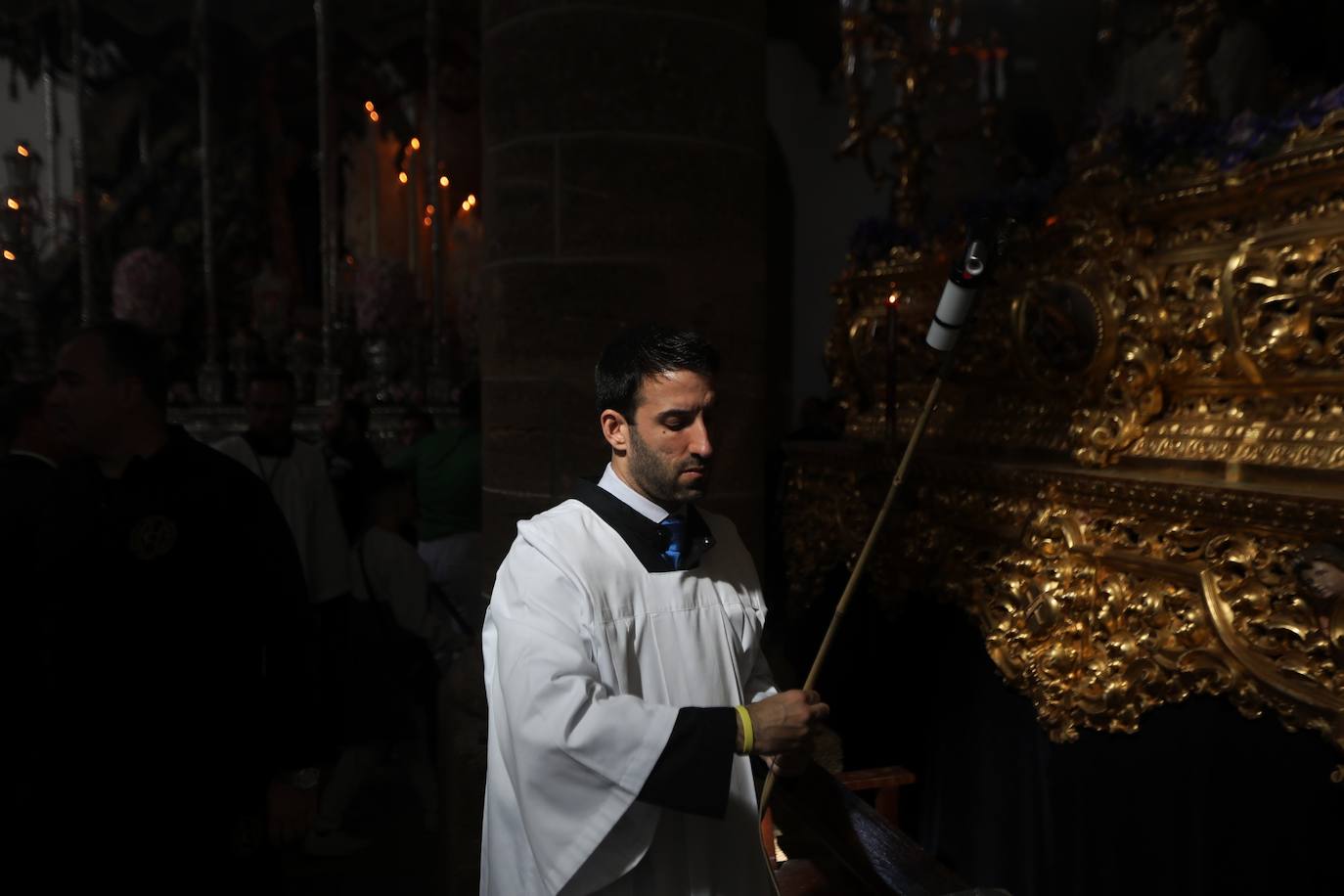 Las imágenes de Las Aguas en la Semana Santa de Cádiz 2025