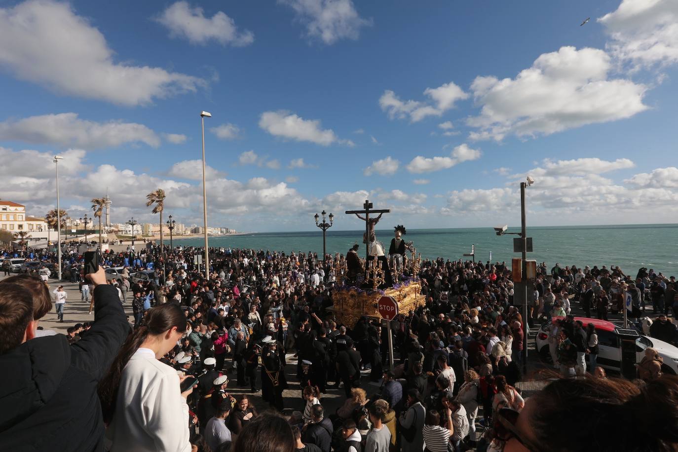 Las imágenes de Las Aguas en la Semana Santa de Cádiz 2025