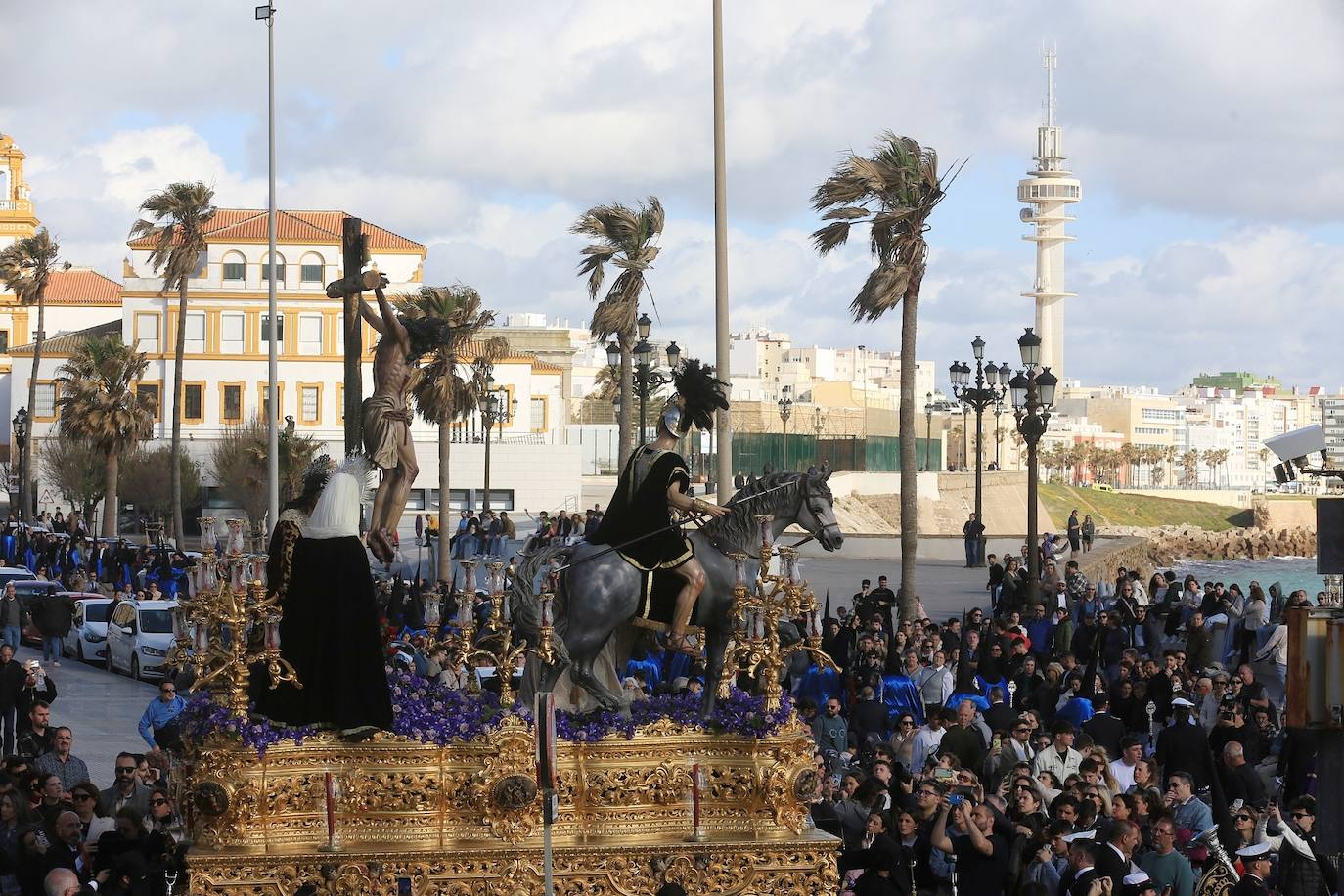 Las imágenes de Las Aguas en la Semana Santa de Cádiz 2025