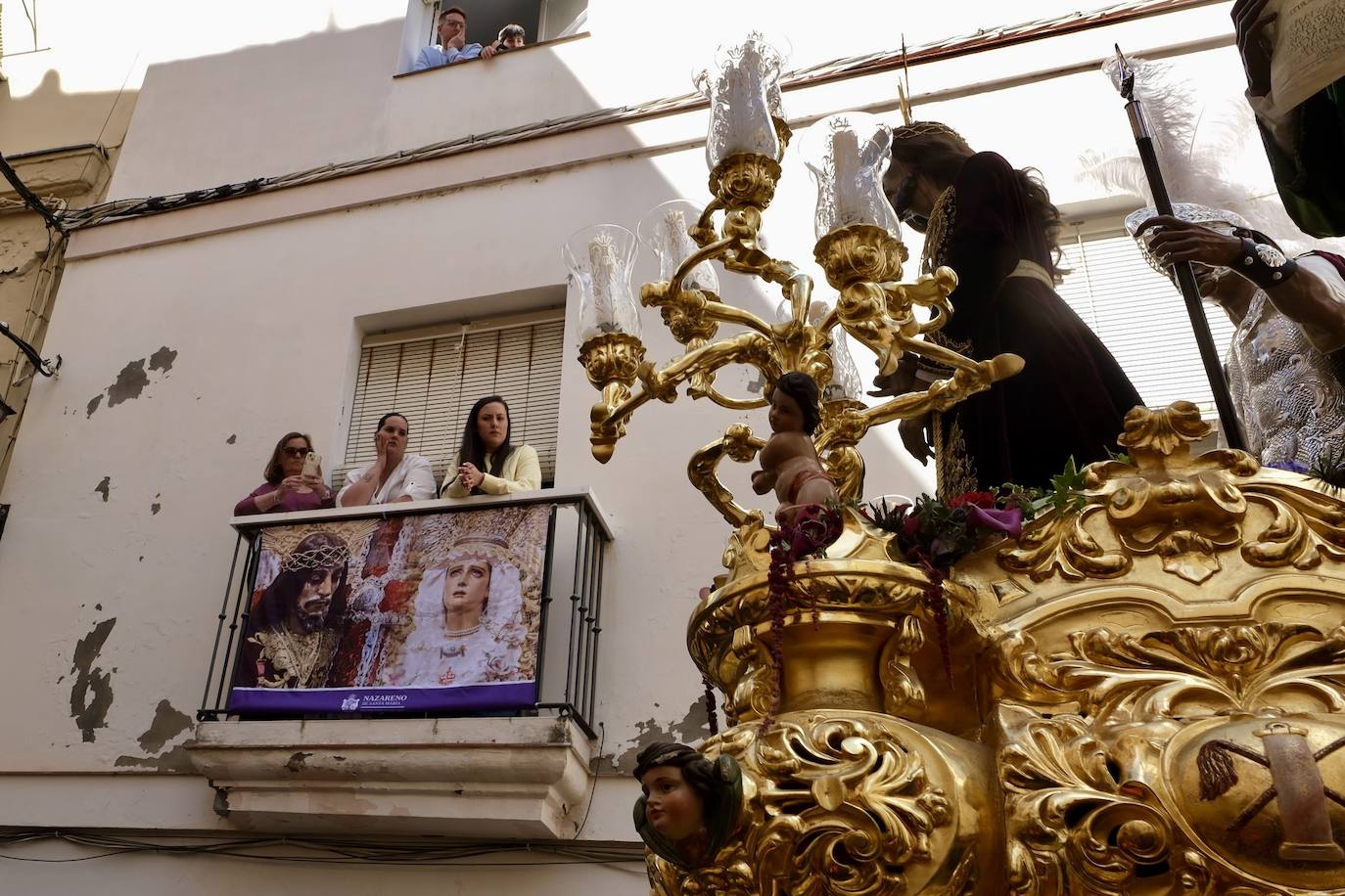 Las imágenes de Sentencia en la Semana Santa de Cádiz 2025