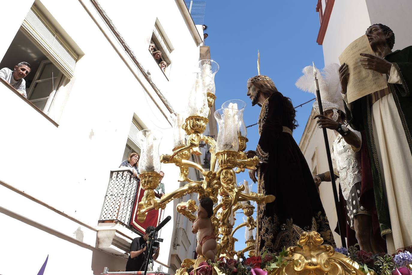 Las imágenes de Sentencia en la Semana Santa de Cádiz 2025