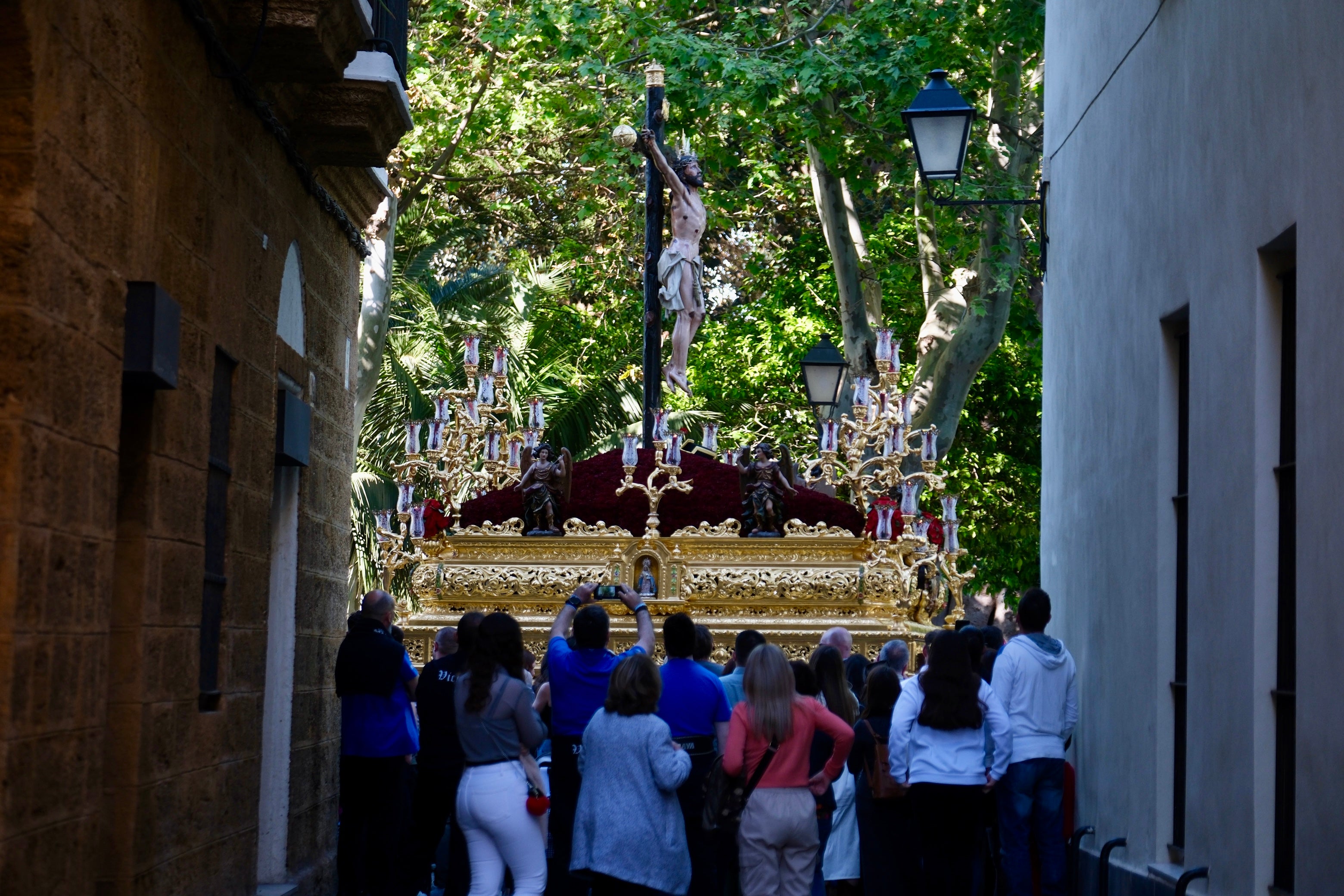 Fotos: Expiración el Viernes Santo en la Semana Santa de Cádiz 2025