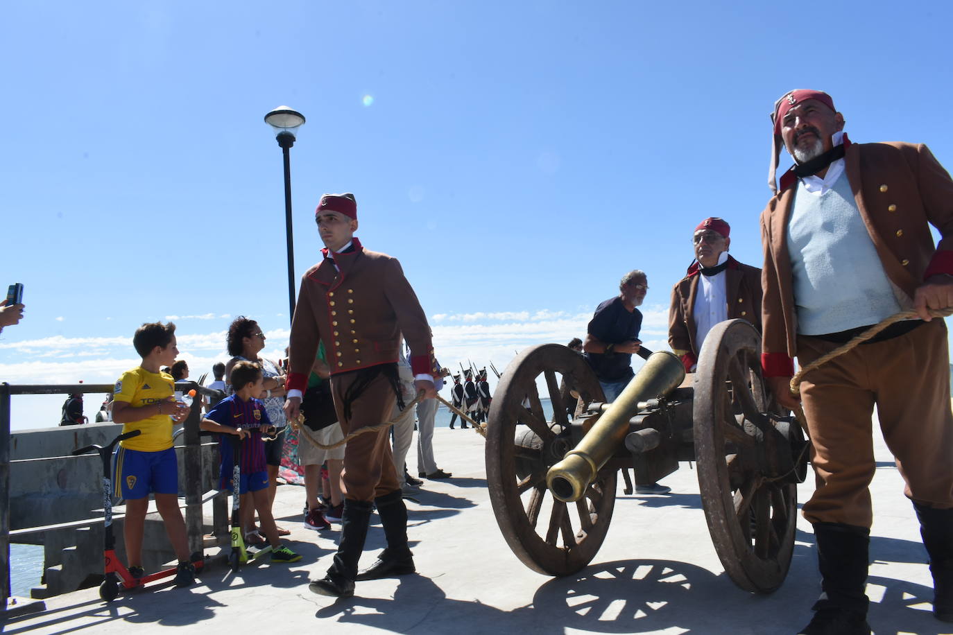 Así ha sido la recreación de la histórica Batalla del Trocadero de 1823