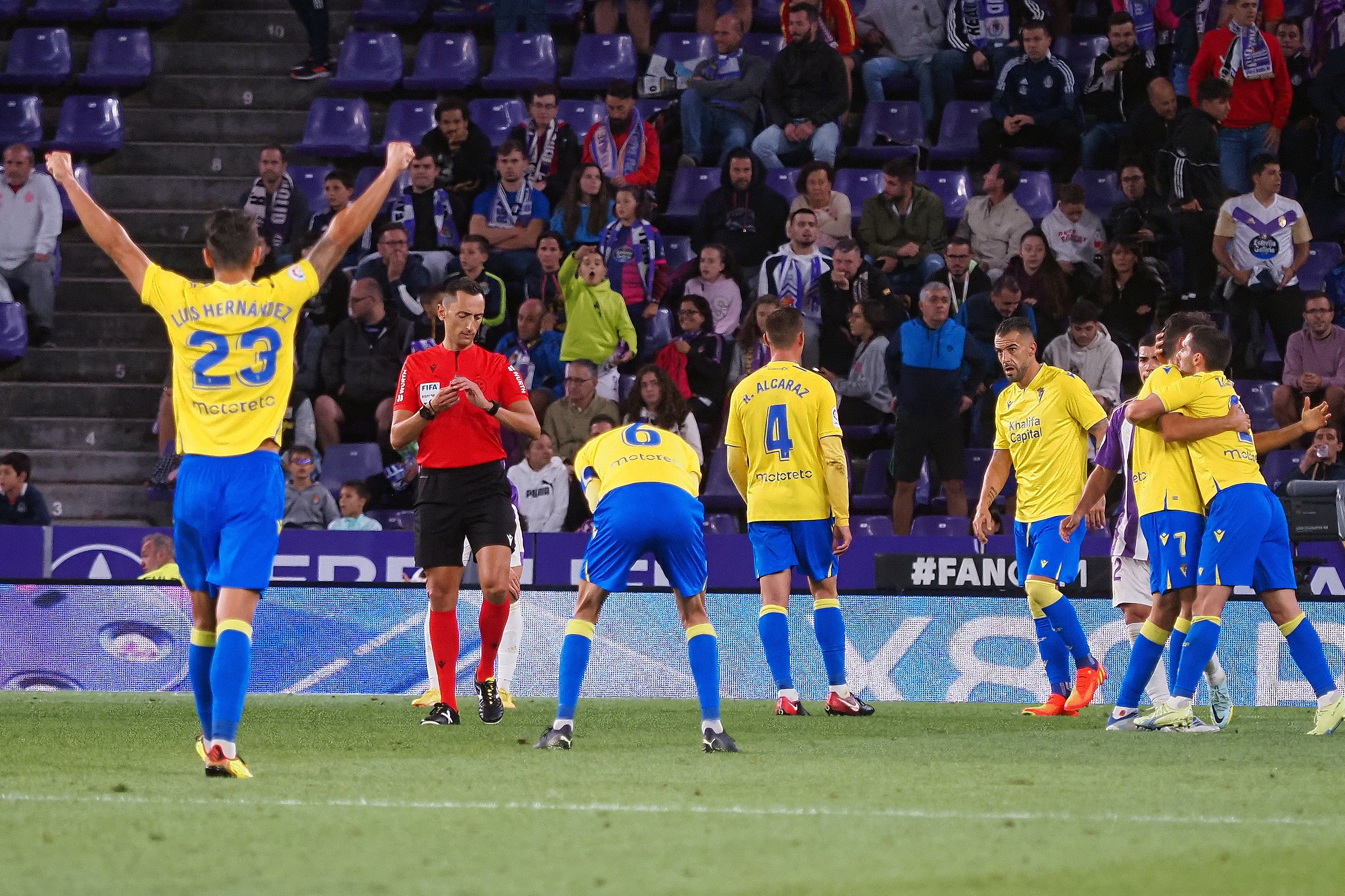 Las mejores fotos del Valladolid-Cádiz CF: la cara de la alegría