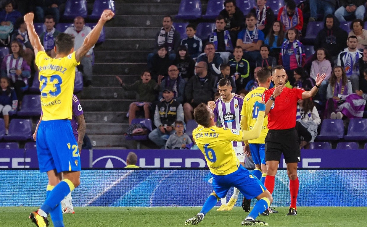 Las mejores fotos del Valladolid-Cádiz CF: la cara de la alegría