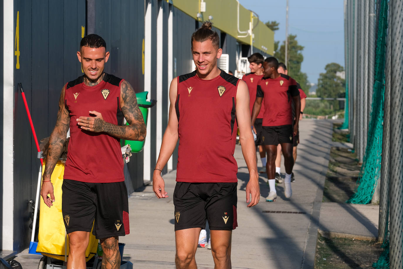 El regreso a los entrenamientos del Cádiz, en imágenes