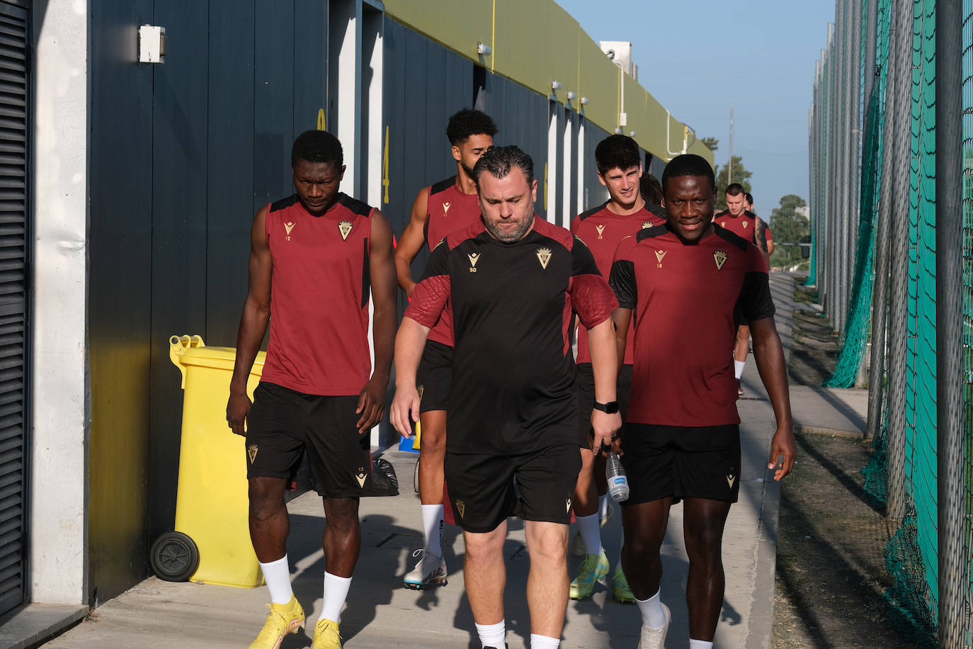 El regreso a los entrenamientos del Cádiz, en imágenes