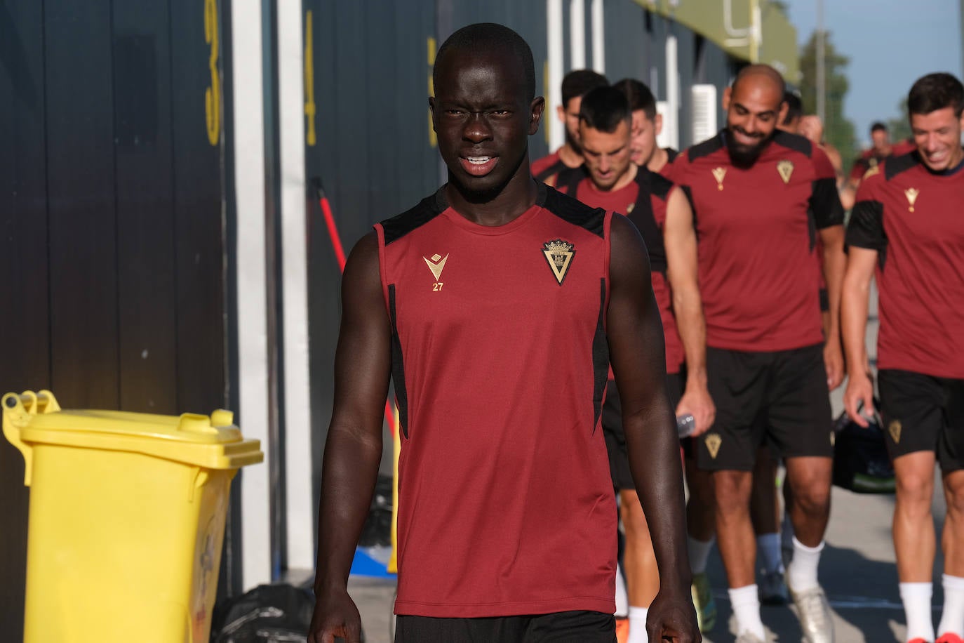 El regreso a los entrenamientos del Cádiz, en imágenes