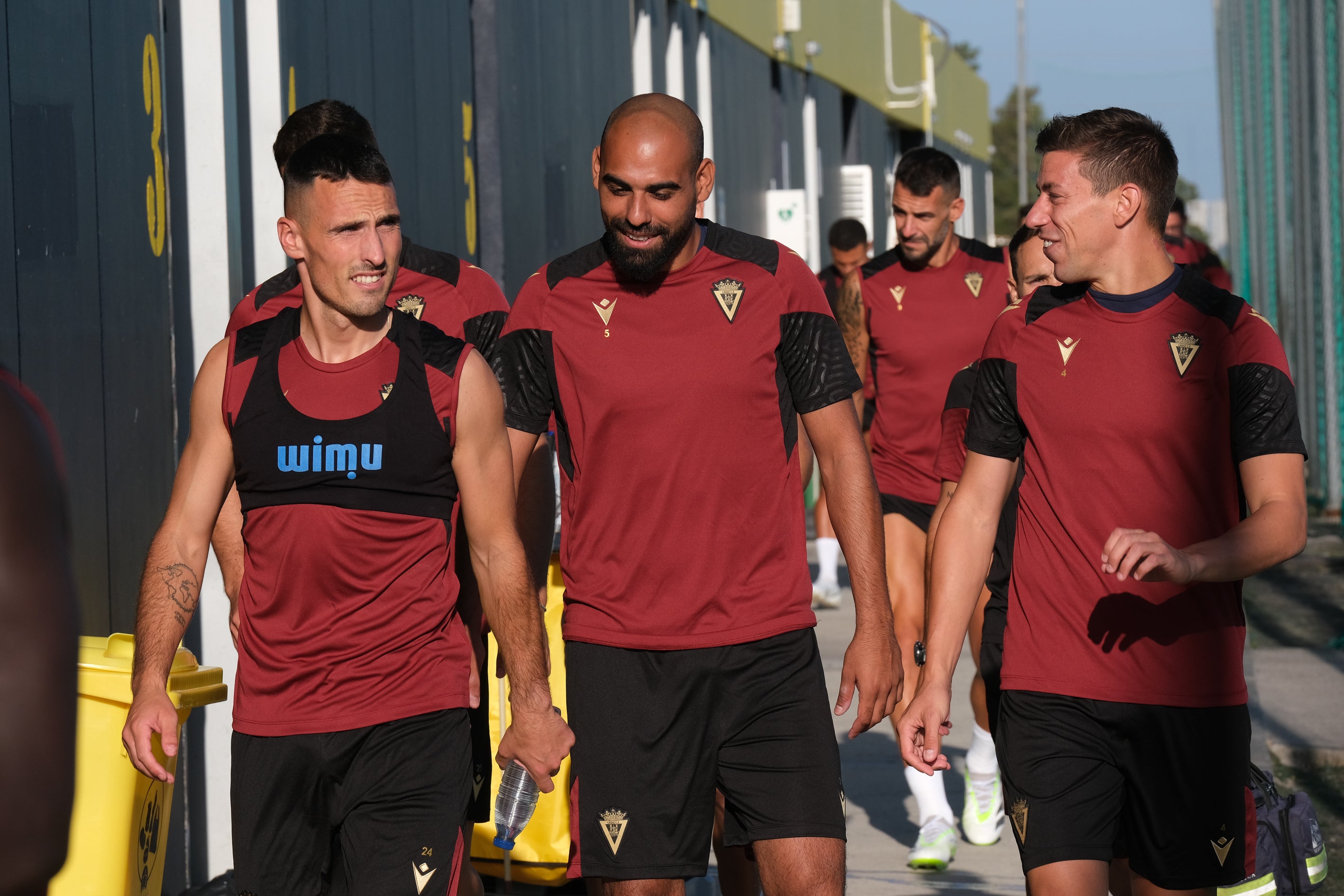 El regreso a los entrenamientos del Cádiz CF, en imágenes