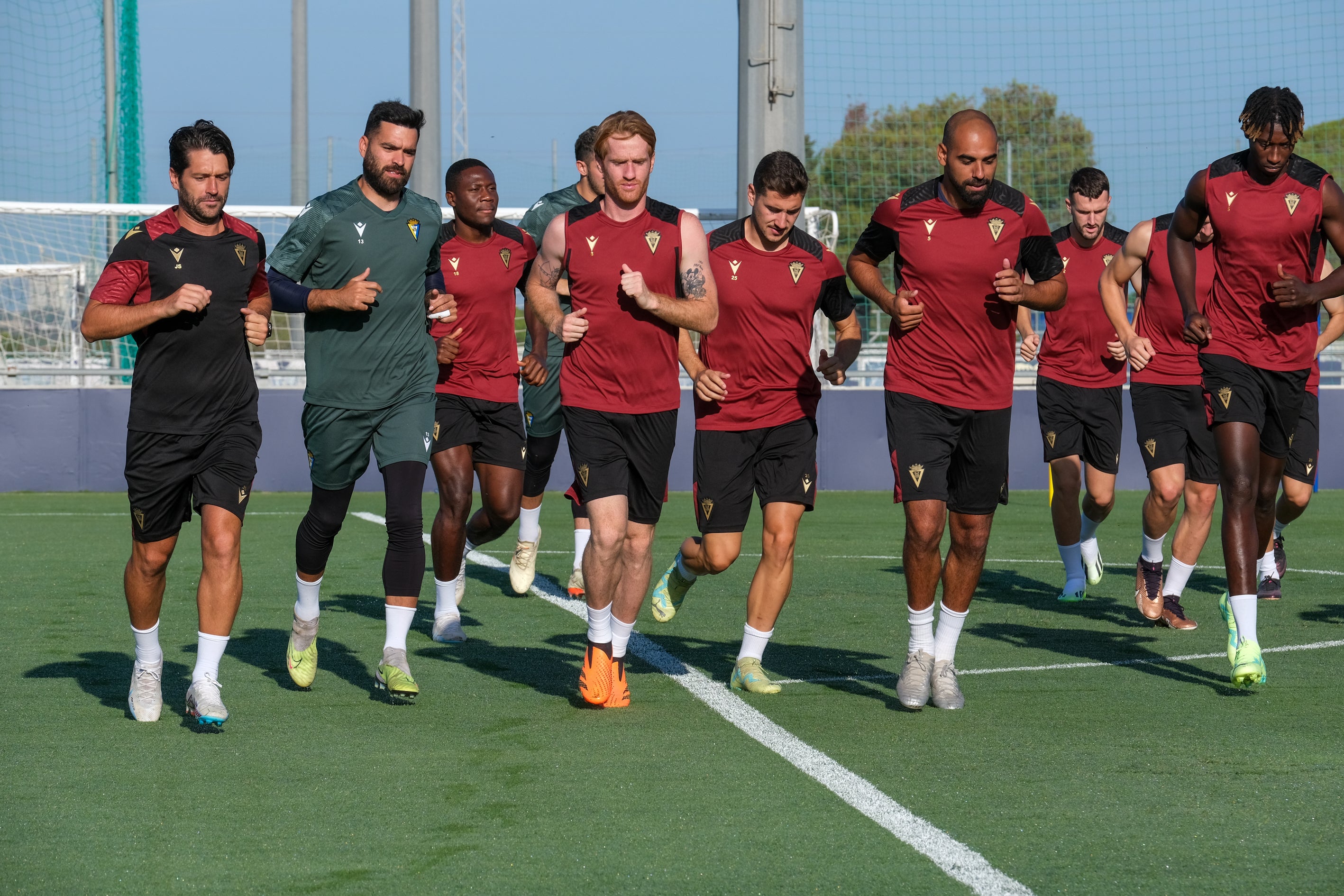 El regreso a los entrenamientos del Cádiz CF, en imágenes