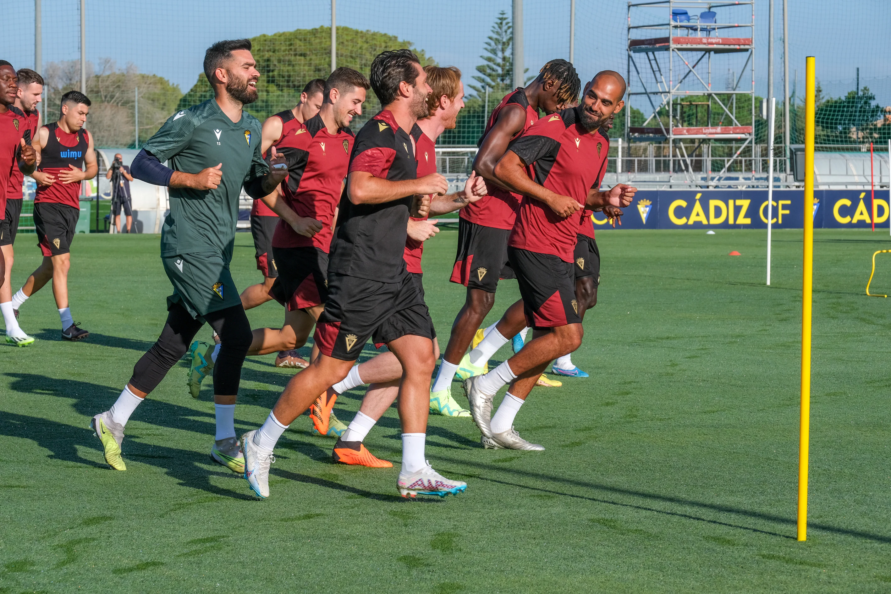 El regreso a los entrenamientos del Cádiz CF, en imágenes