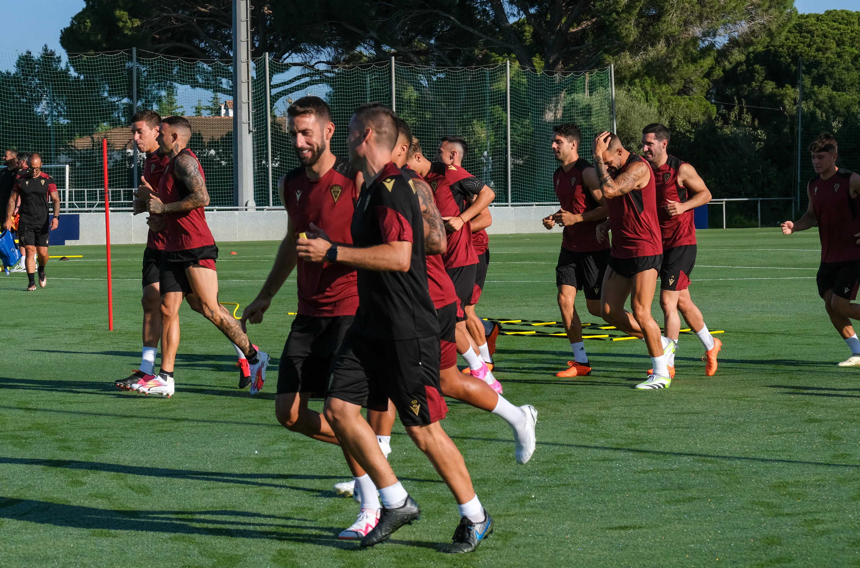 El regreso a los entrenamientos del Cádiz CF, en imágenes