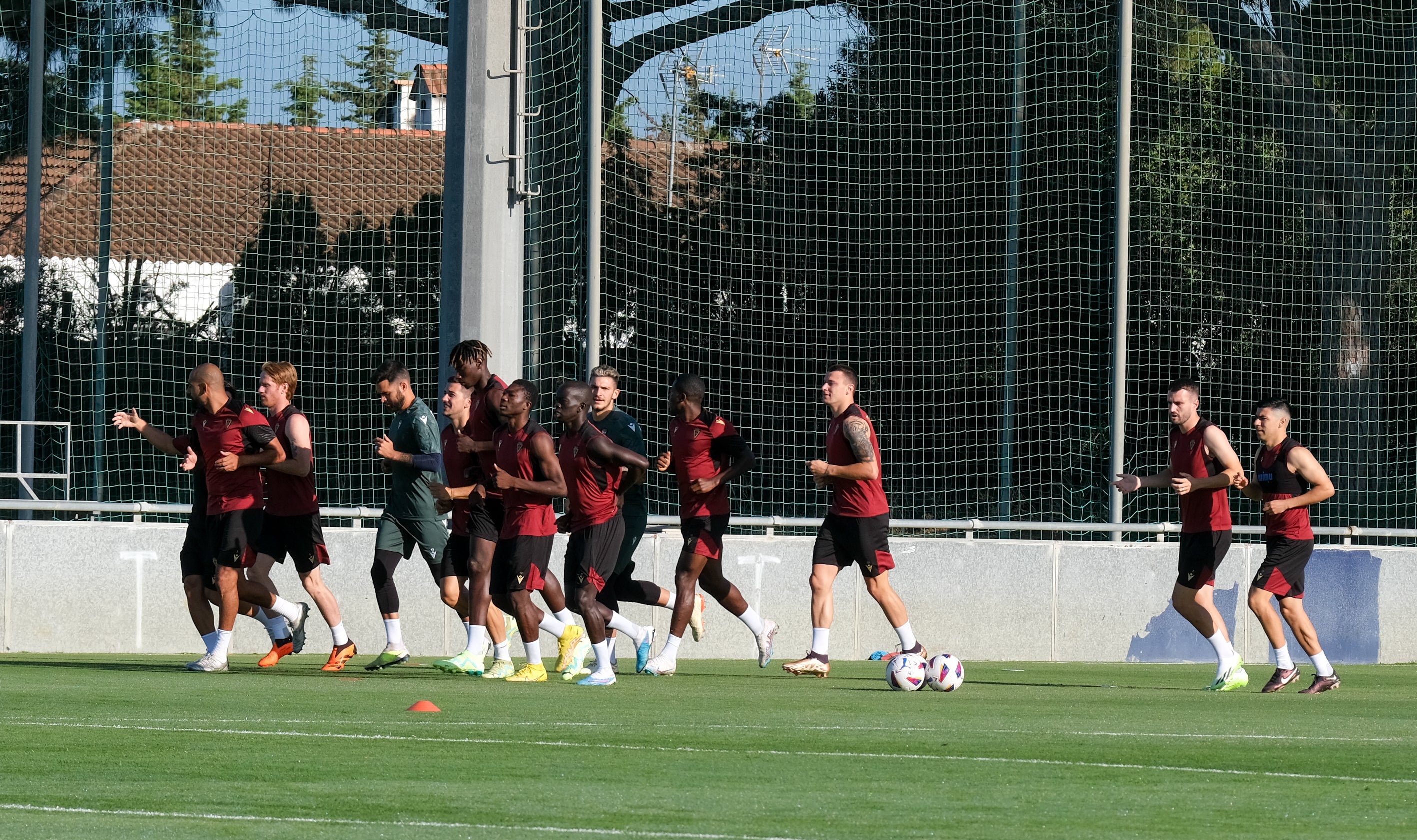 El regreso a los entrenamientos del Cádiz CF, en imágenes