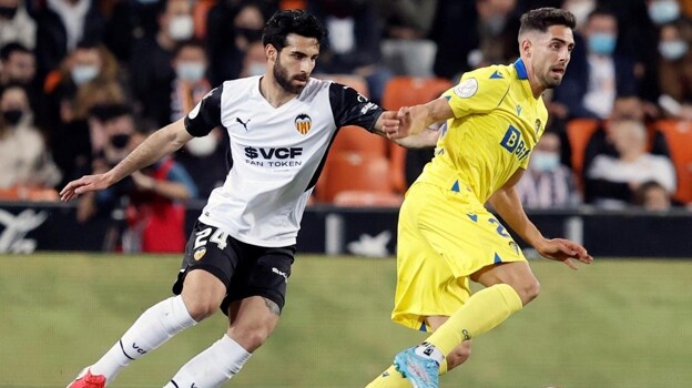 El Cádiz CF llegó a los cuartos de final en la temporada 2021/2022.