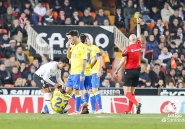 El árbitro del 'play off' de los penaltis ante el Albacete, ahora en Mestalla