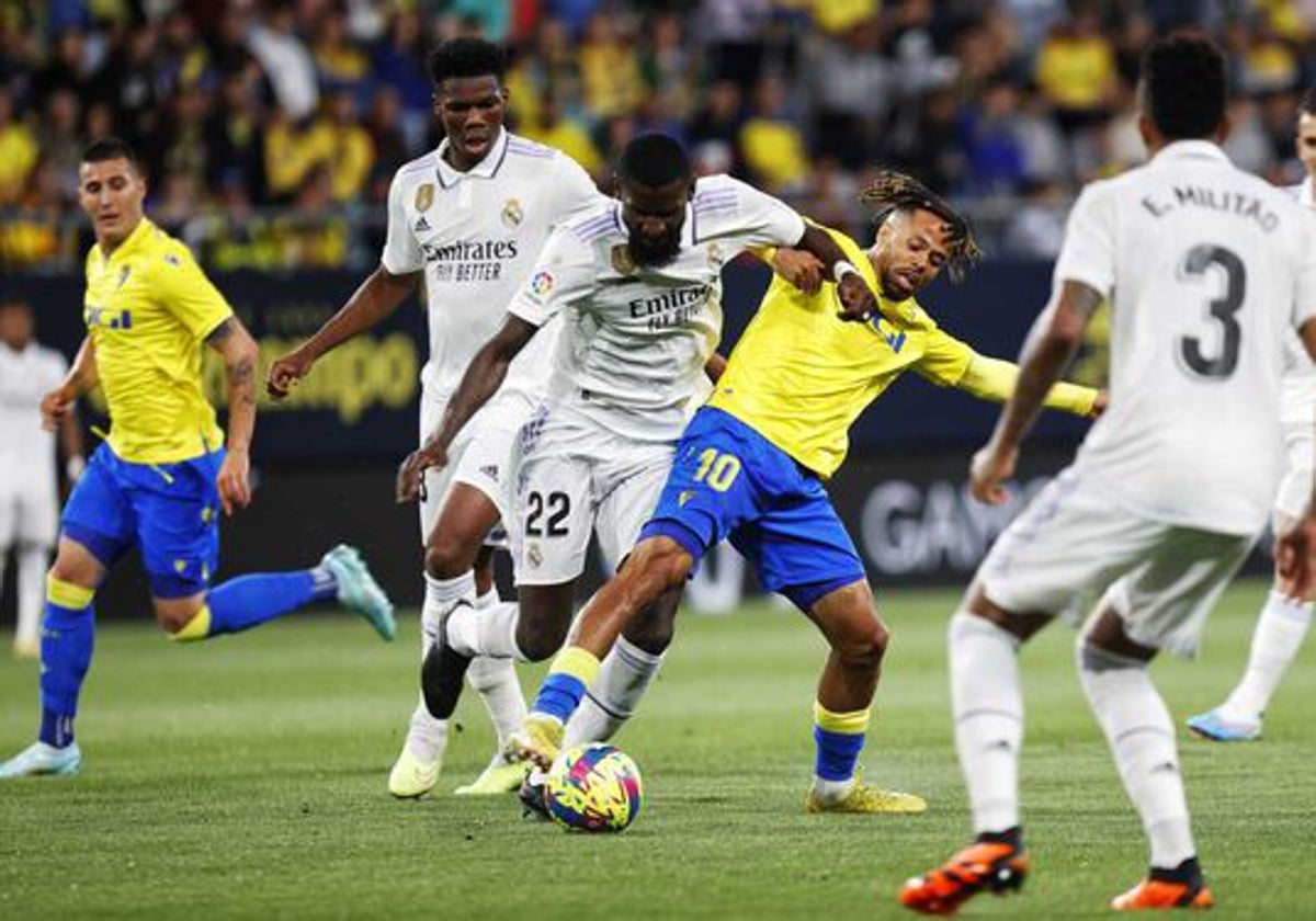 El año pasado ganó el Madrid 0-2 en Carranza.