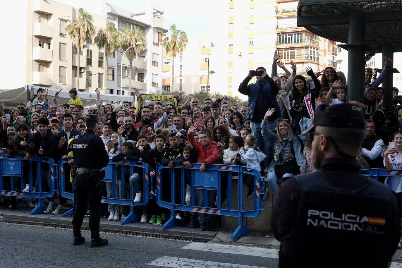 FOTOS: Llegada de Cádiz y Real Madrid al estadio